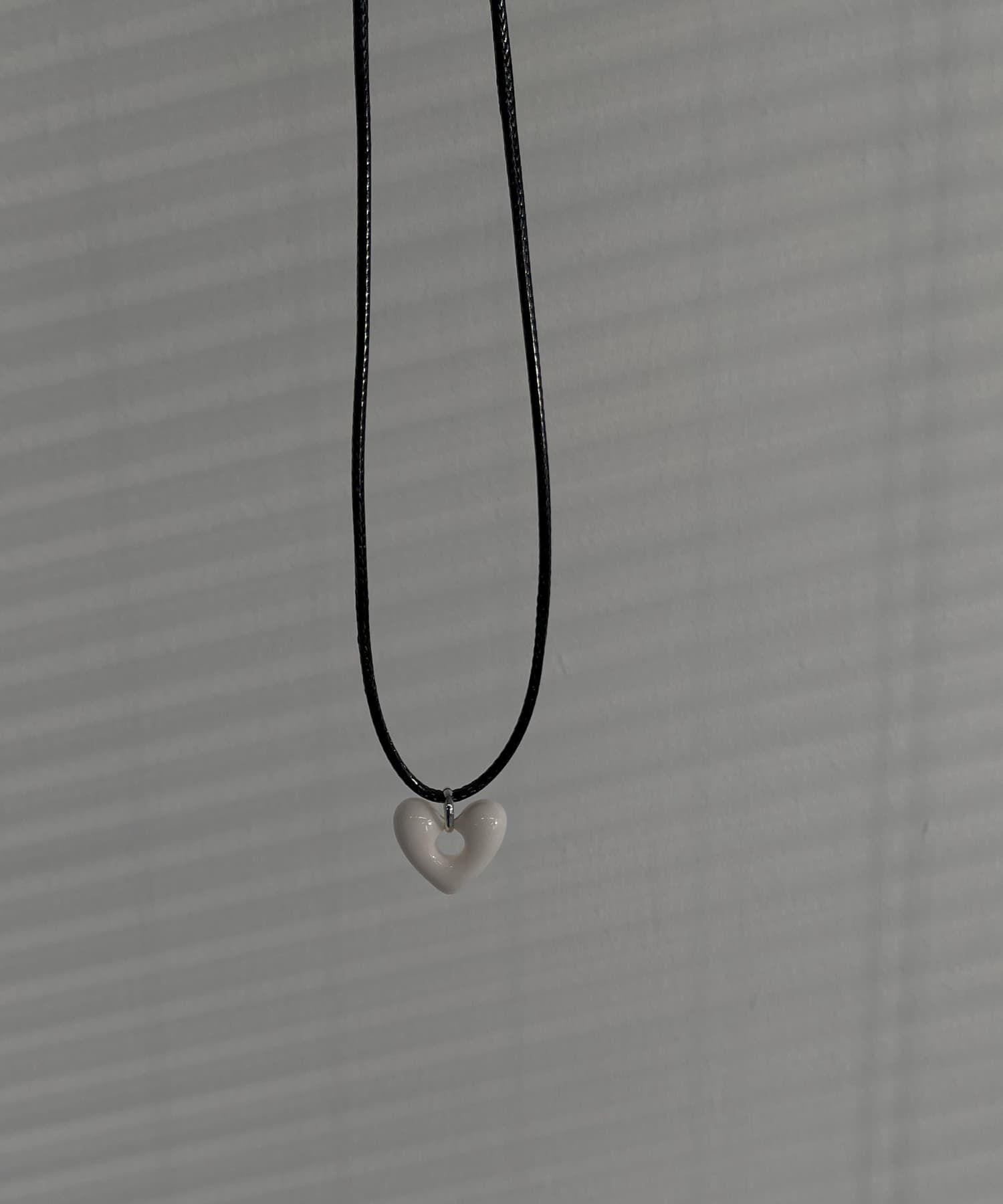 SMELLY「ハートワントップロングコードチョーカー」|ネックレス|