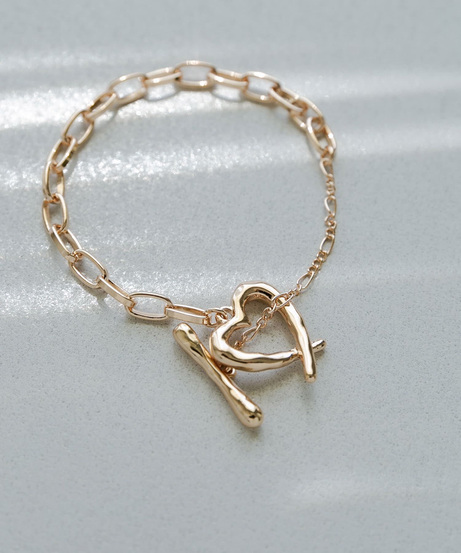 SMELLY「メタルハートマンテルブレスレット」|ブレスレット・バングル|