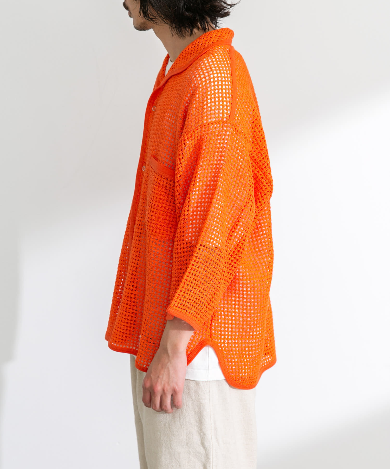 Sonny Label 「ARMY TWILL　Cotton Mesh Shirts」|シャツ・ブラウス|