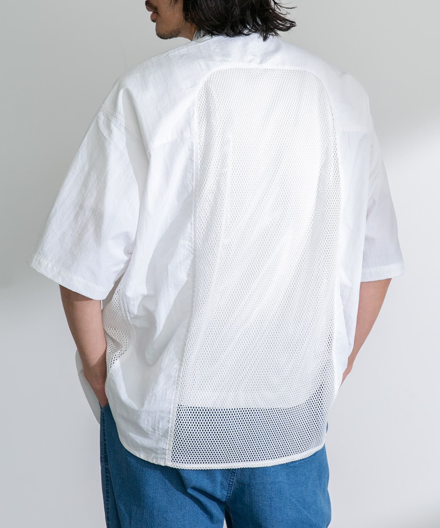 Sonny Label 「ARMY TWILL　Nylon OX Mesh H/S Shirts」|シャツ・ブラウス|