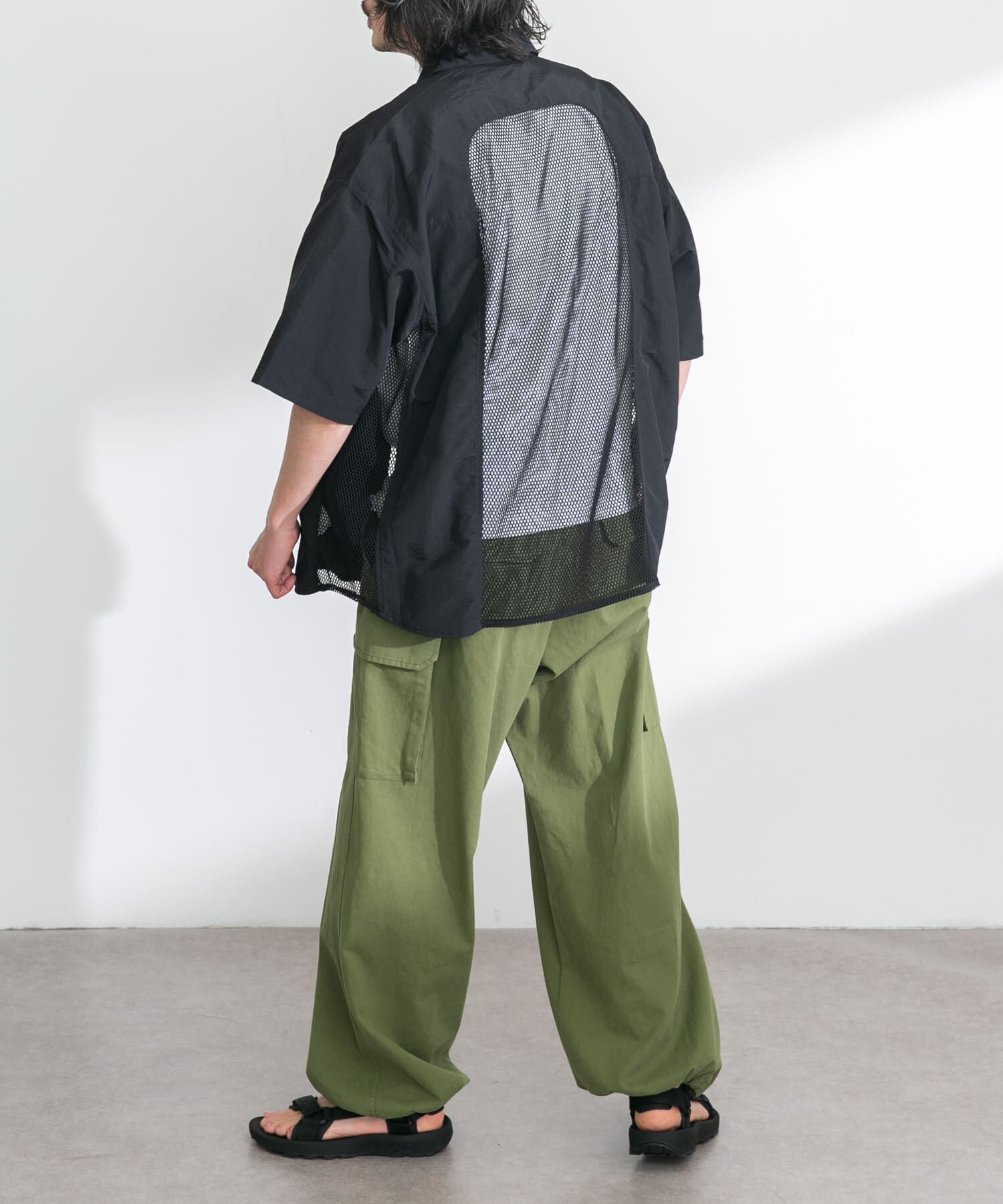Sonny Label 「ARMY TWILL　Nylon OX Mesh H/S Shirts」|シャツ・ブラウス|