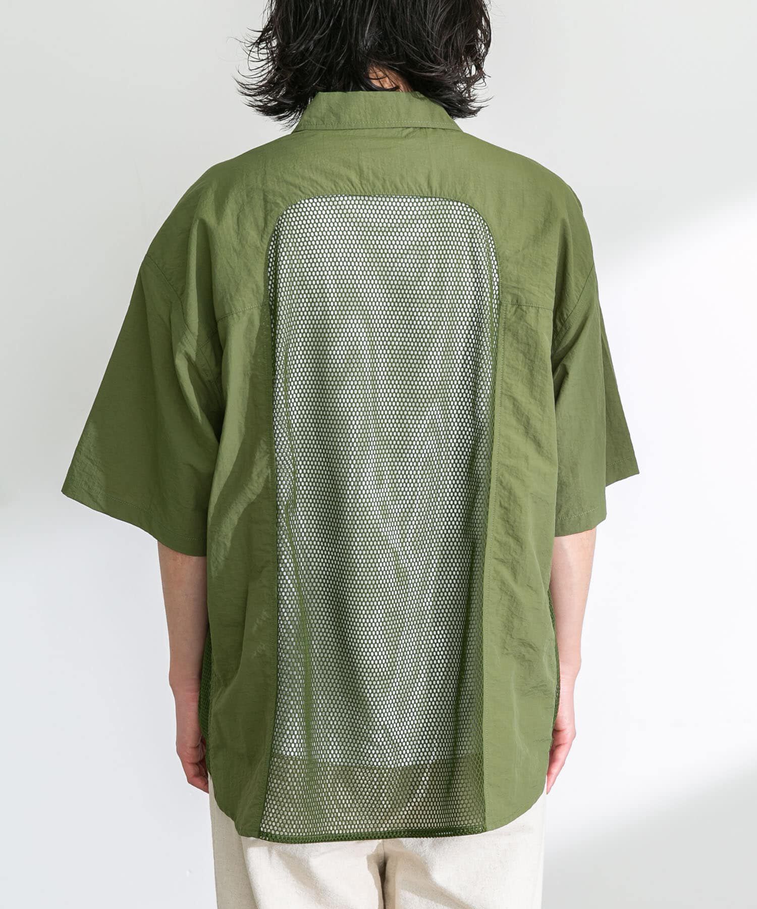 Sonny Label 「ARMY TWILL　Nylon OX Mesh H/S Shirts」|シャツ・ブラウス|