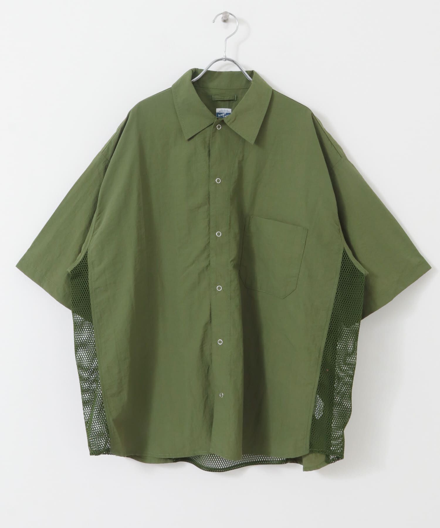 Sonny Label 「ARMY TWILL　Nylon OX Mesh H/S Shirts」|シャツ・ブラウス|