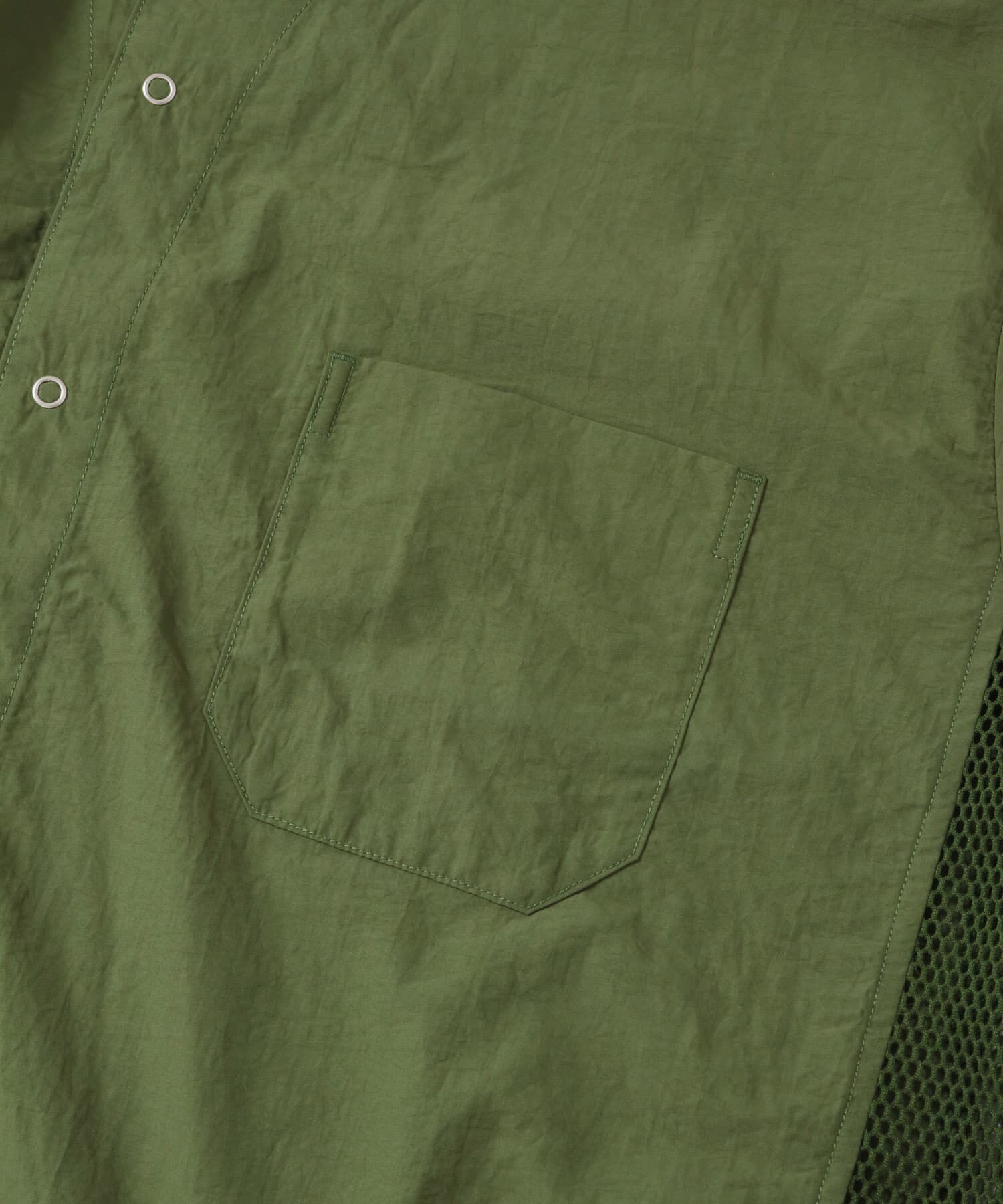 Sonny Label 「ARMY TWILL　Nylon OX Mesh H/S Shirts」|シャツ・ブラウス|