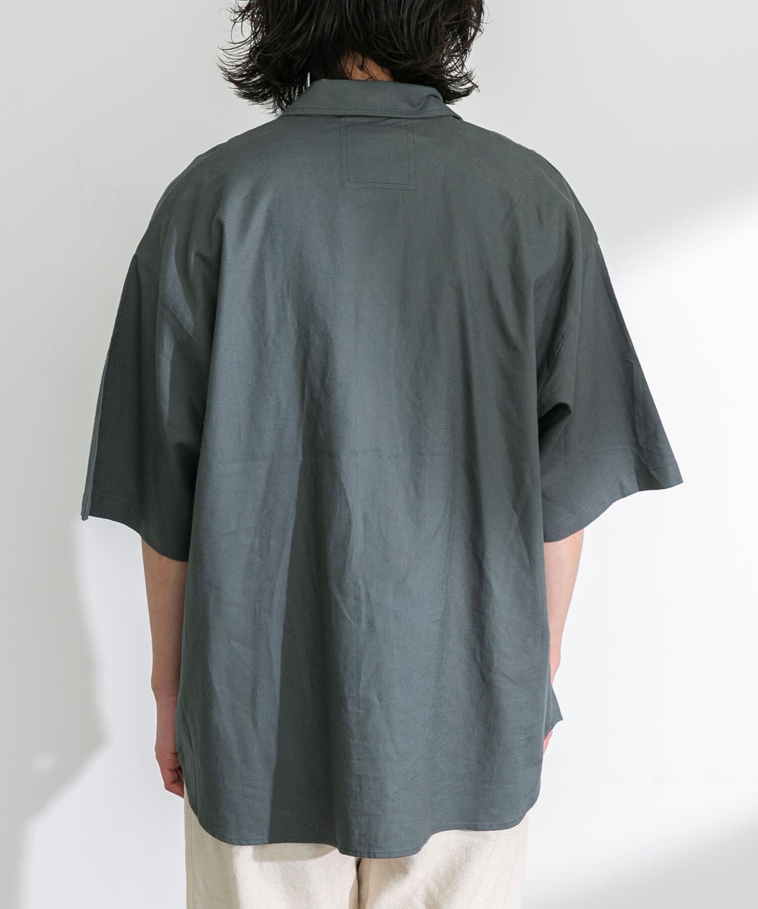 Sonny Label 「ARMY TWILL　Cotton Linen Slab Shirts」|シャツ・ブラウス|