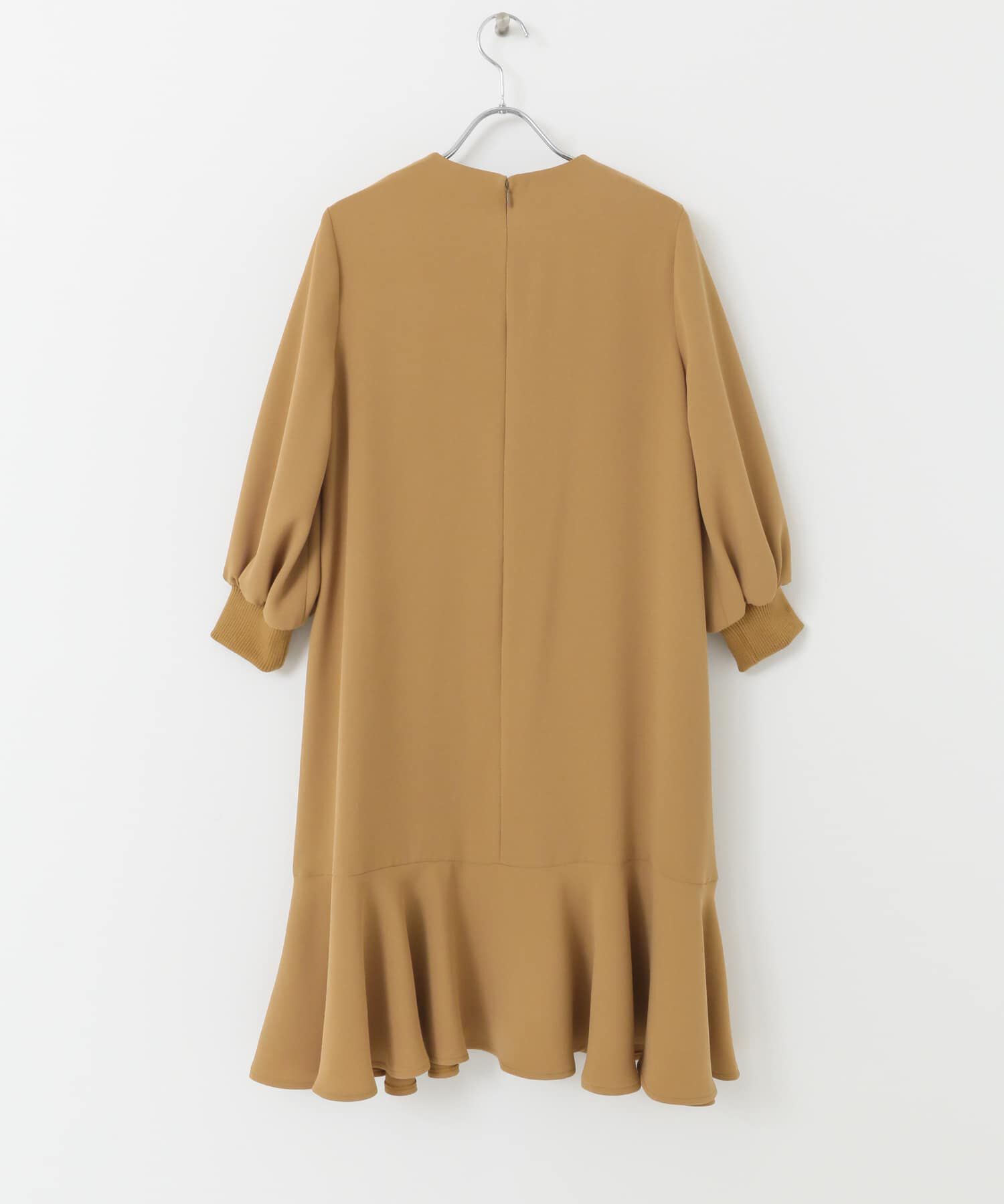 URBAN RESEARCH ROSSO「F by ROSSO　ジョーゼット裾フレアワンピース&there4;」|ワンピース|