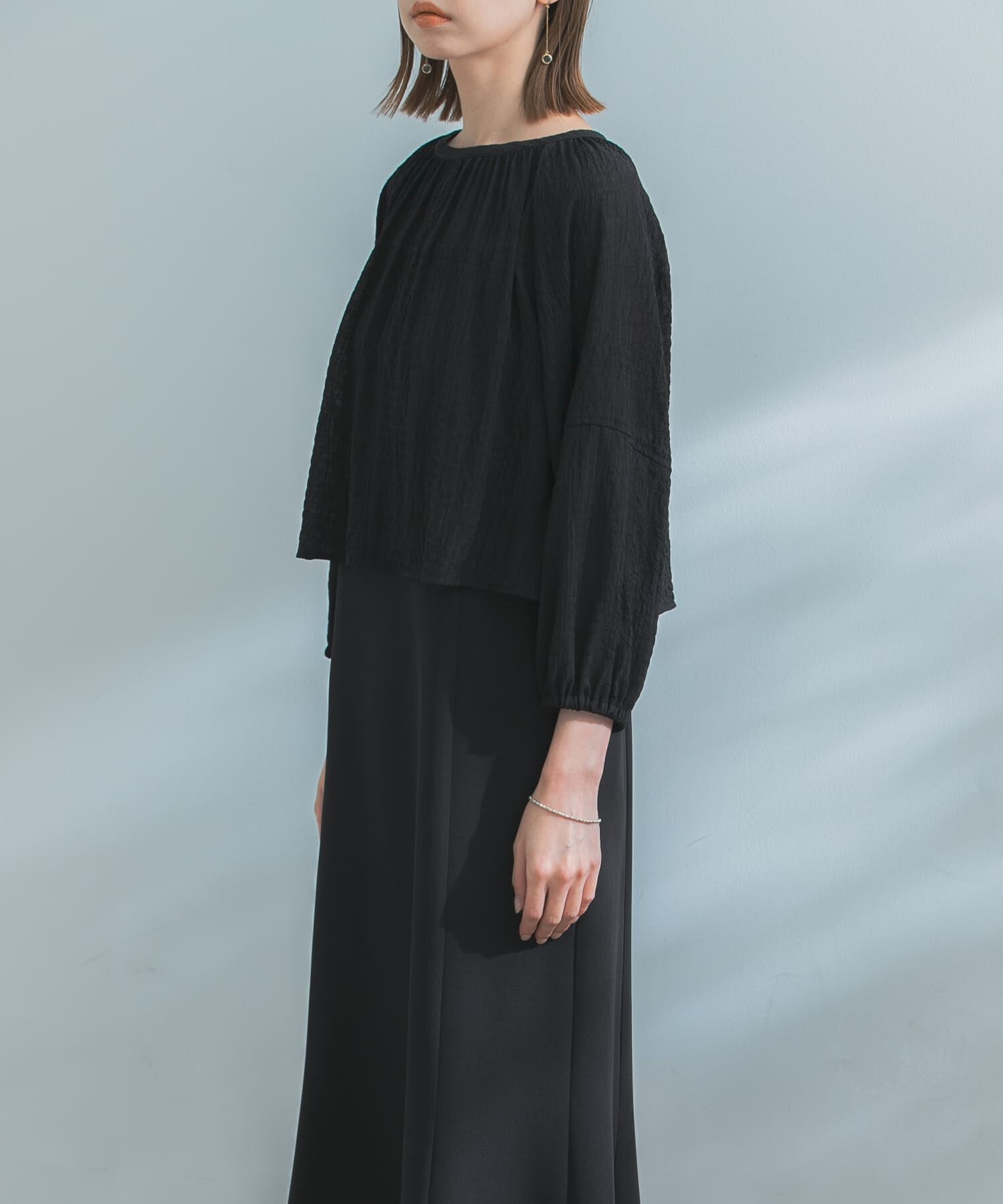 URBAN RESEARCH ROSSO「ブラウス&times;キャミセットワンピース」|ワンピース|