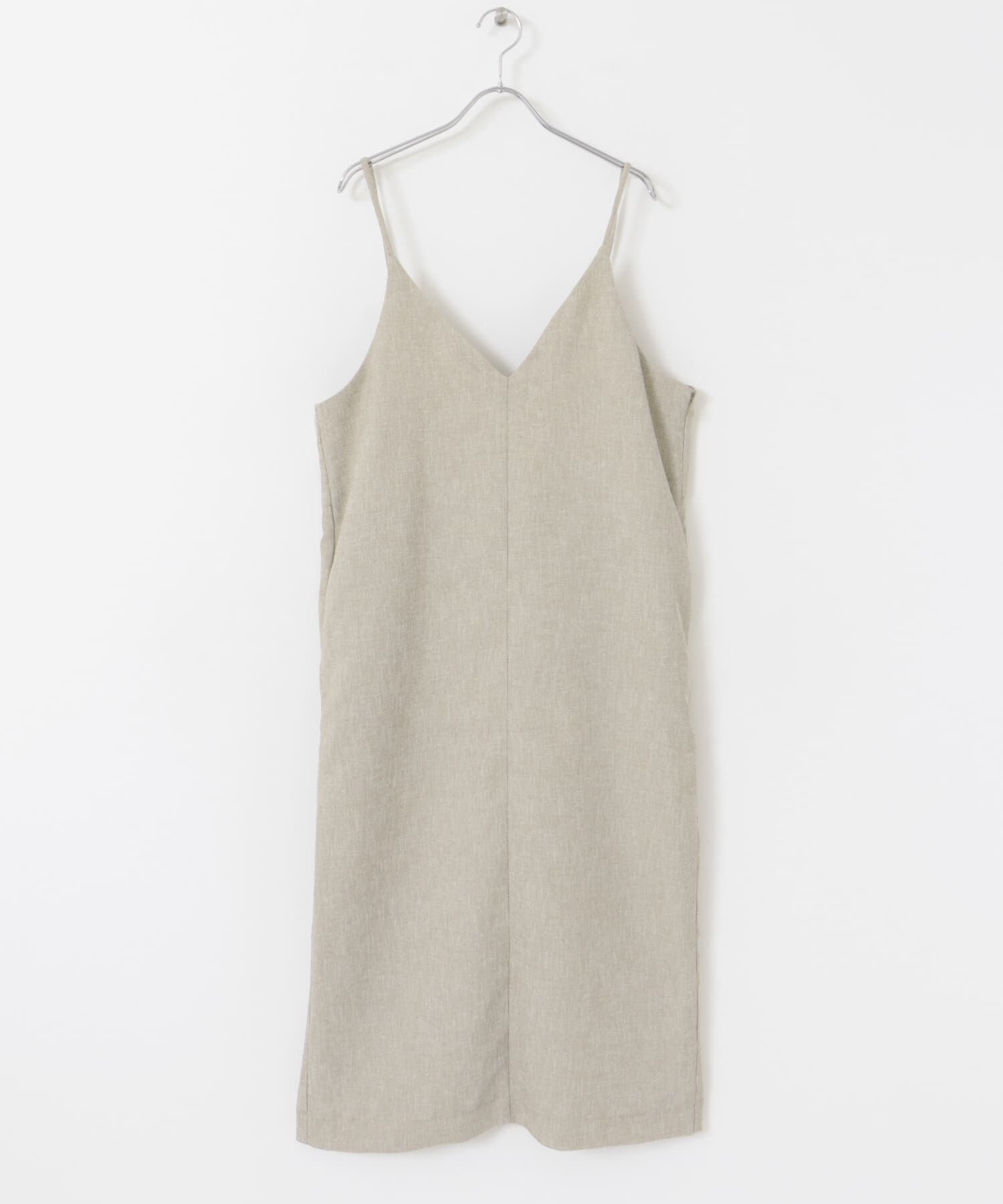 URBAN RESEARCH ROSSO「バックデザインリネンライクキャミワンピース」|ワンピース|