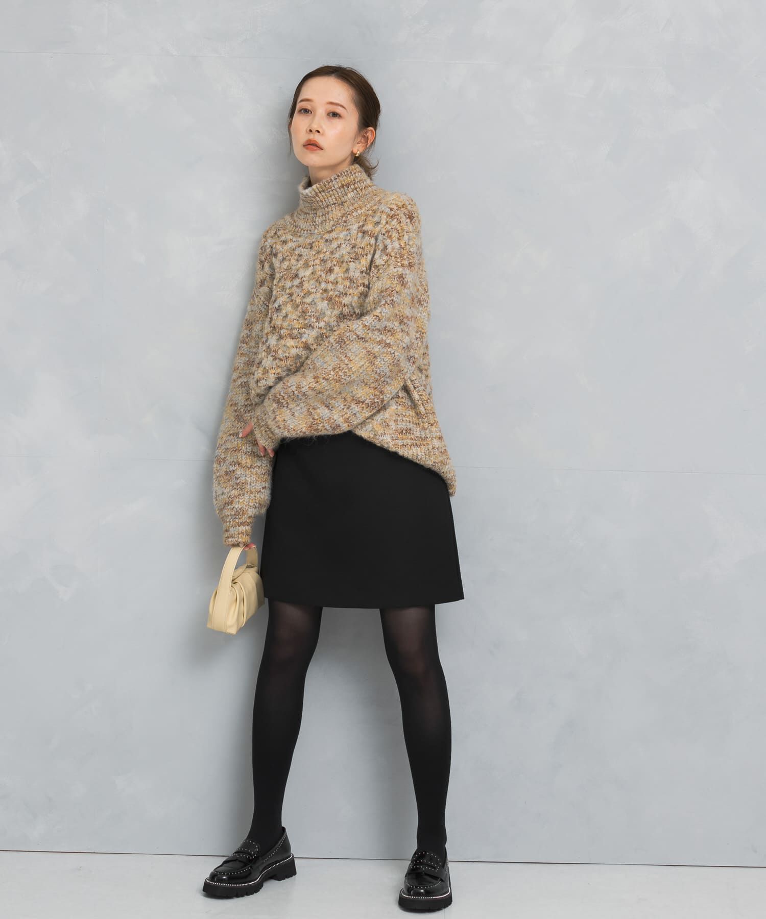 URBAN RESEARCH ROSSO「バックファスナーミニスカート」|スカート|