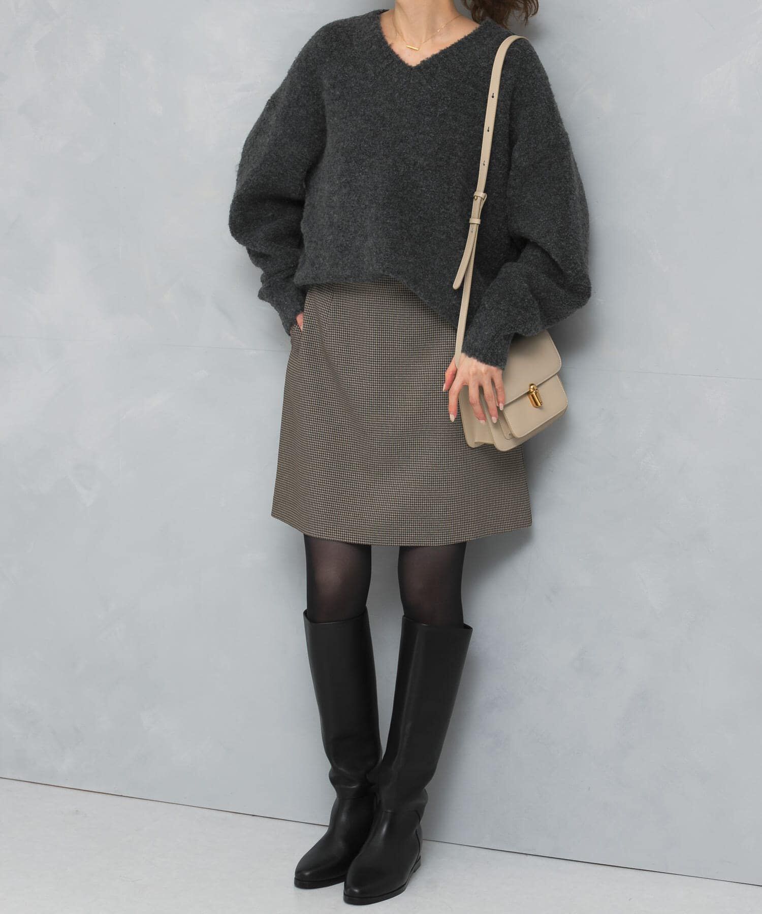 URBAN RESEARCH ROSSO「バックファスナーミニスカート」|スカート|