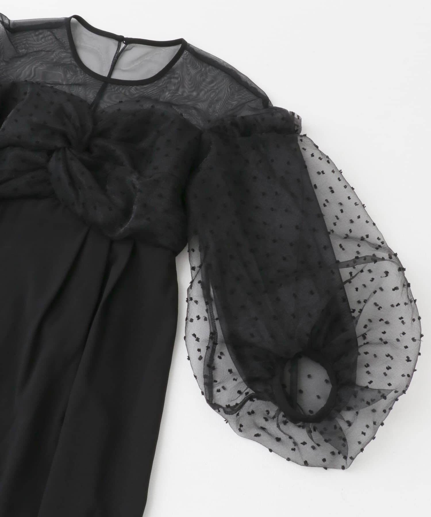 URBAN RESEARCH ROSSO「ドットオーガンドレス」|ワンピース|