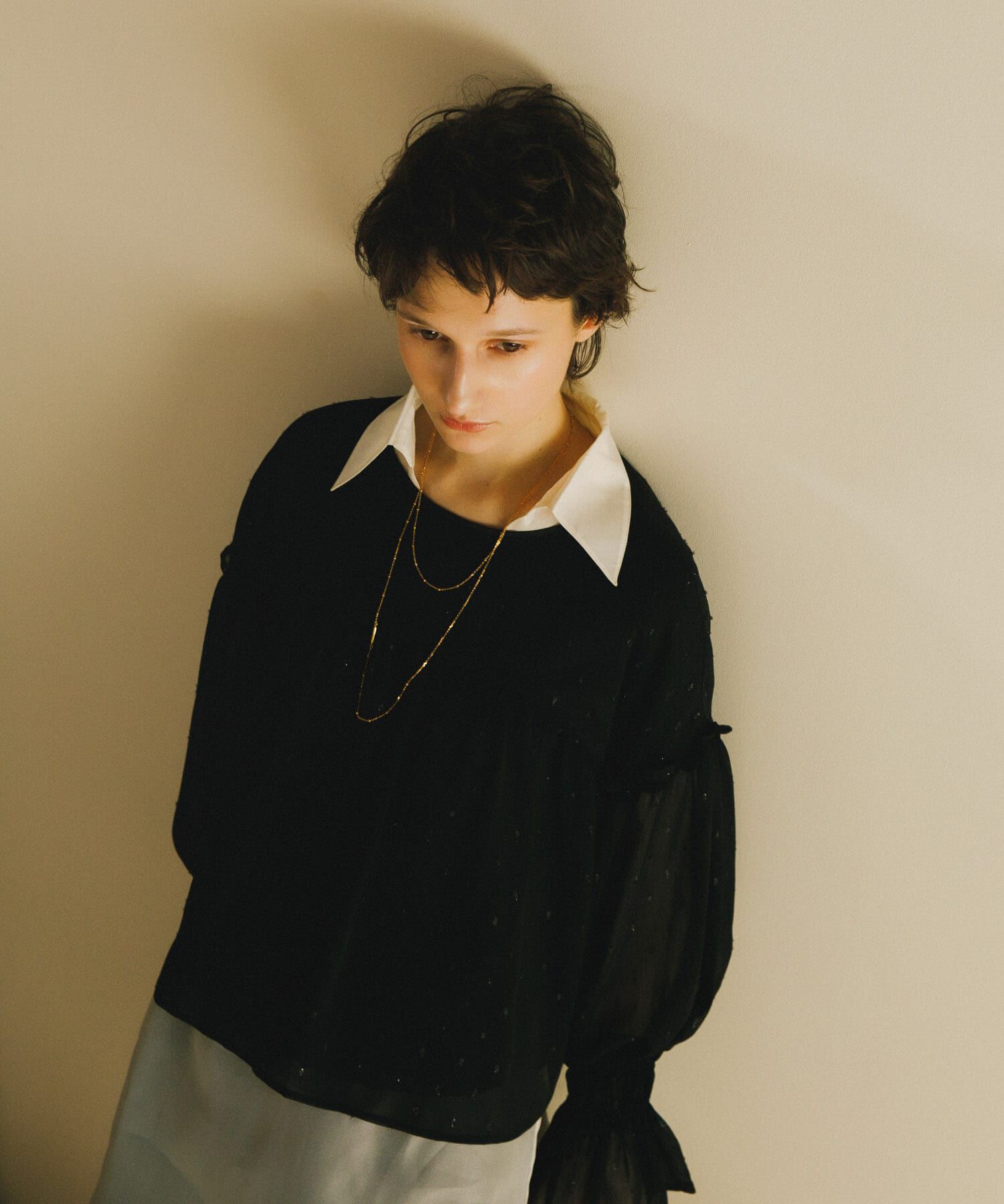 URBAN RESEARCH ROSSO「シアースキッパーロングシャツ」|シャツ・ブラウス|