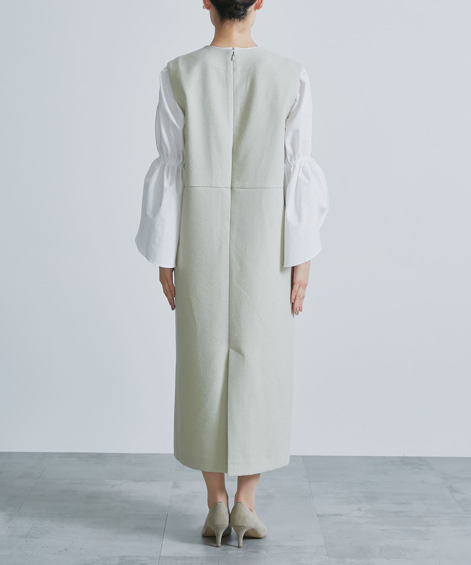 URBAN RESEARCH ROSSO「キーネックレイヤードワンピース」|ワンピース|