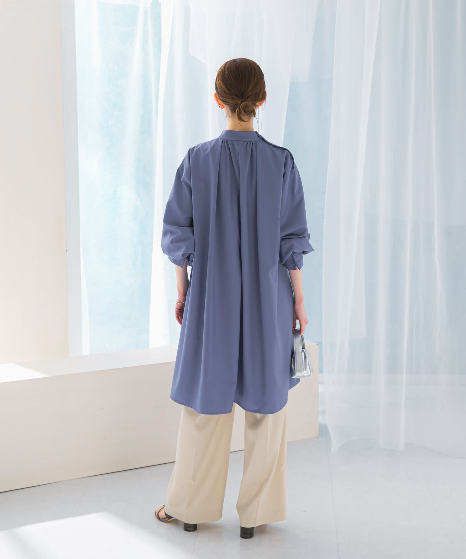 URBAN RESEARCH ROSSO「ハイネックミニワンピース」|ワンピース|