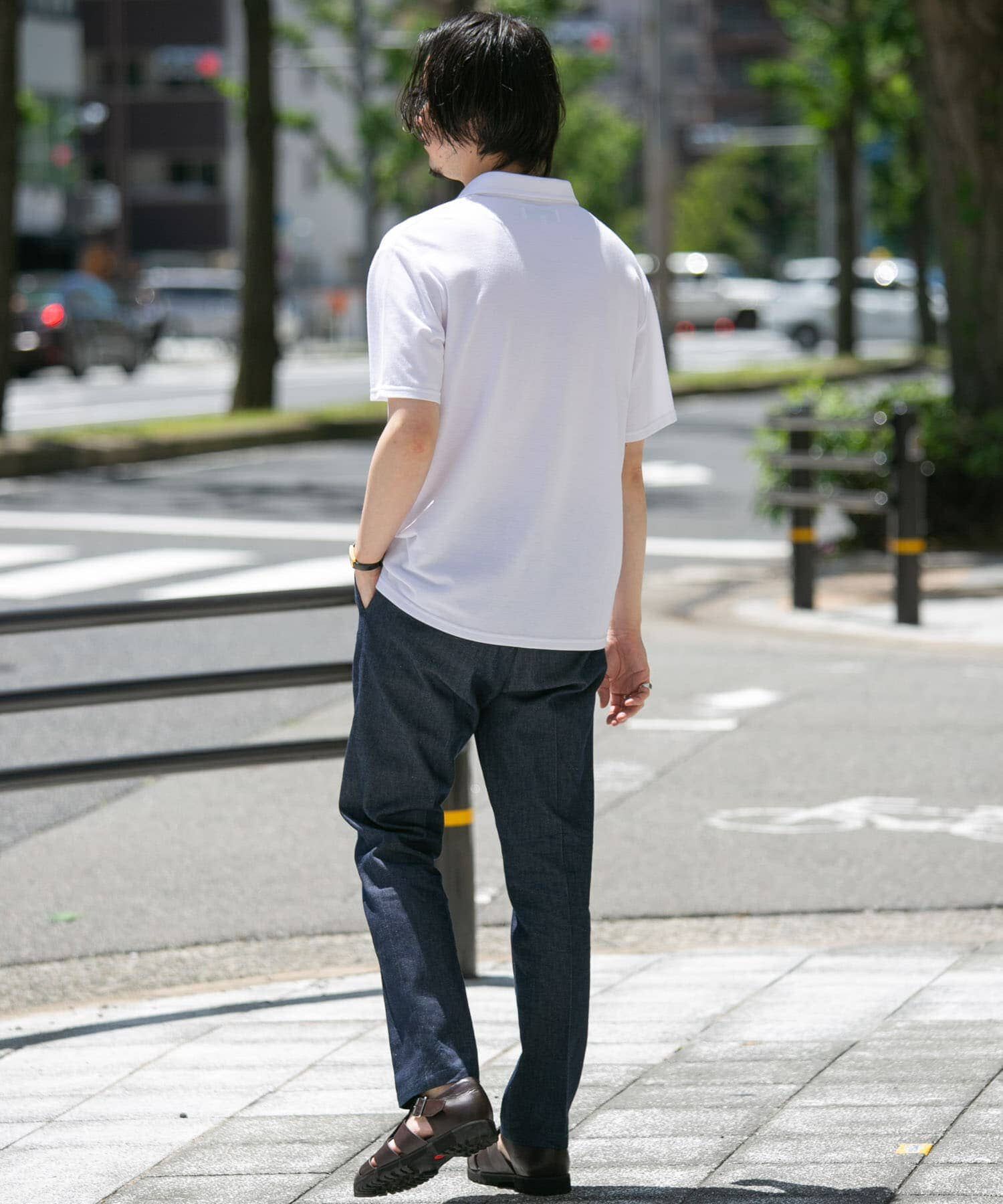 URBAN RESEARCH ROSSO「『XLサイズあり』ハイパフォーマンス鹿の子ポロシャツ」|ポロシャツ|