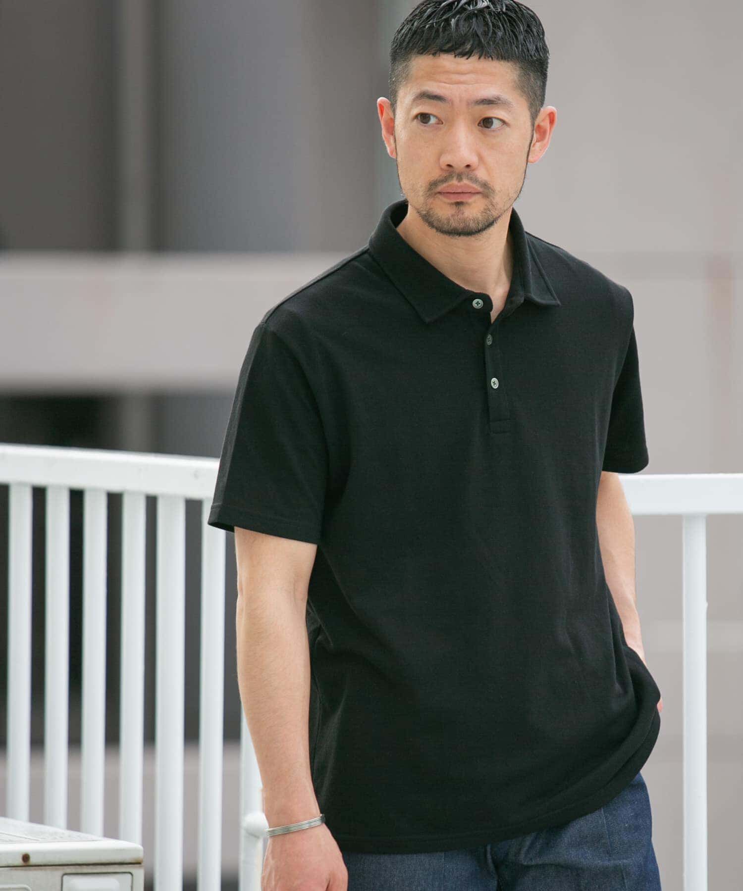 URBAN RESEARCH ROSSO「『XLサイズあり』ハイパフォーマンス鹿の子ポロシャツ」|ポロシャツ|