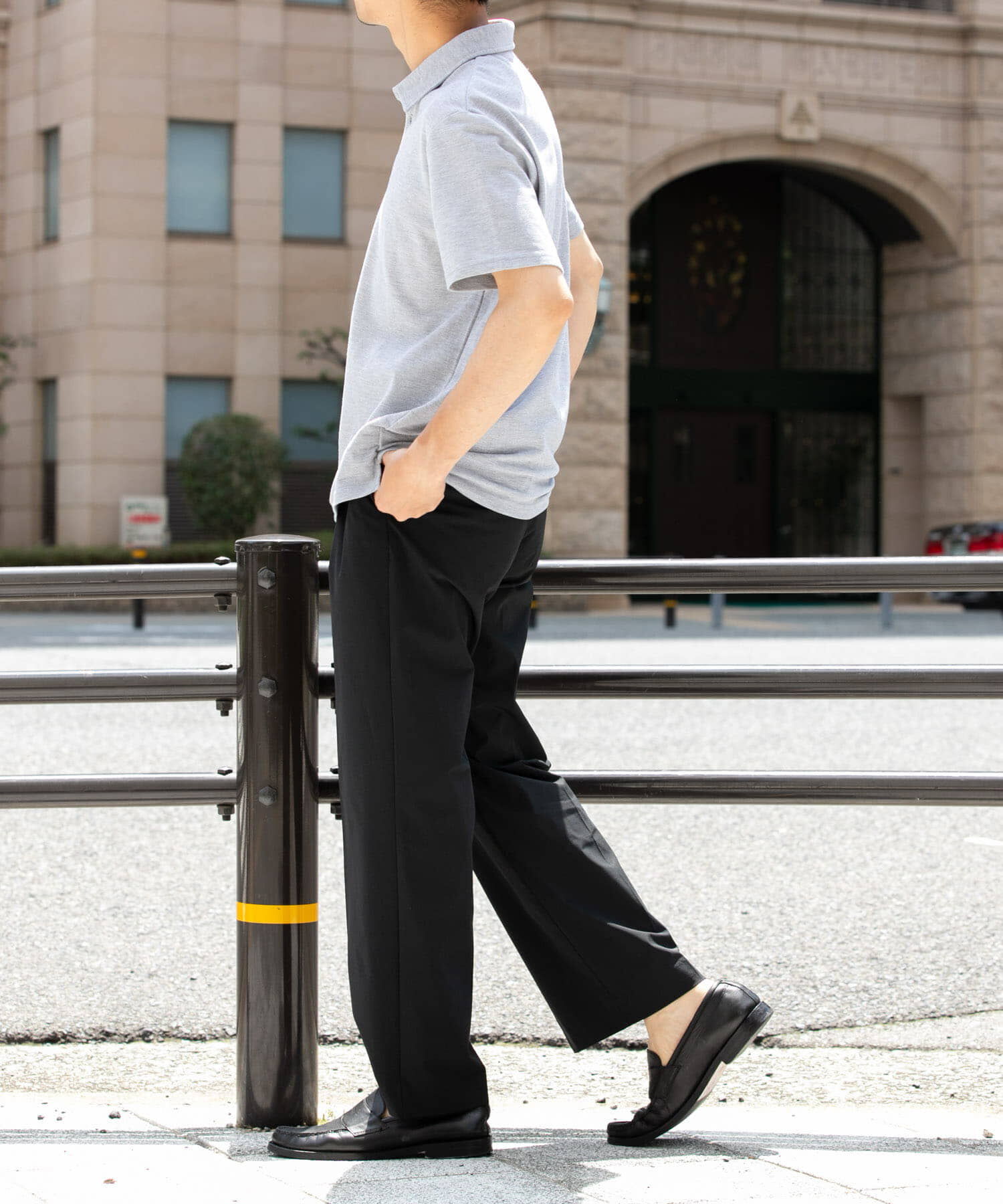 URBAN RESEARCH ROSSO「『XLサイズあり』ハイパフォーマンス鹿の子ポロシャツ」|ポロシャツ|