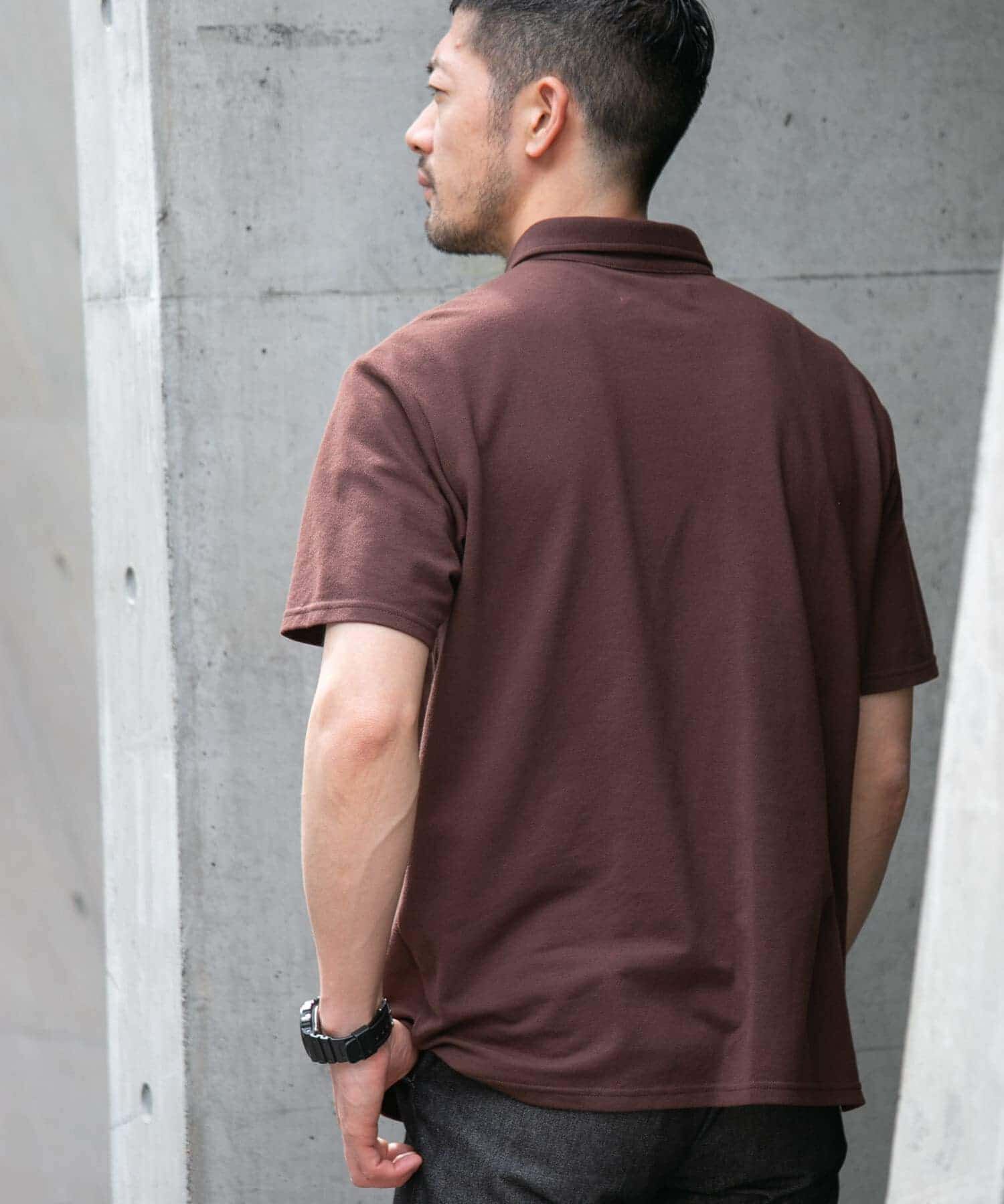 URBAN RESEARCH ROSSO「『XLサイズあり』ハイパフォーマンス鹿の子ポロシャツ」|ポロシャツ|