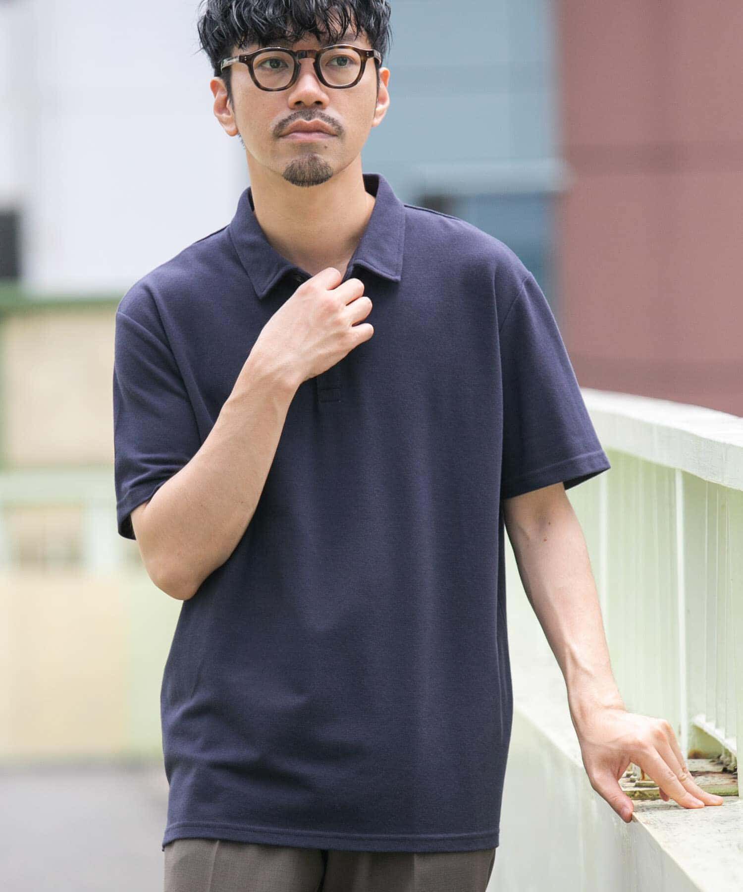 URBAN RESEARCH ROSSO「『XLサイズあり』ハイパフォーマンス鹿の子ポロシャツ」|ポロシャツ|