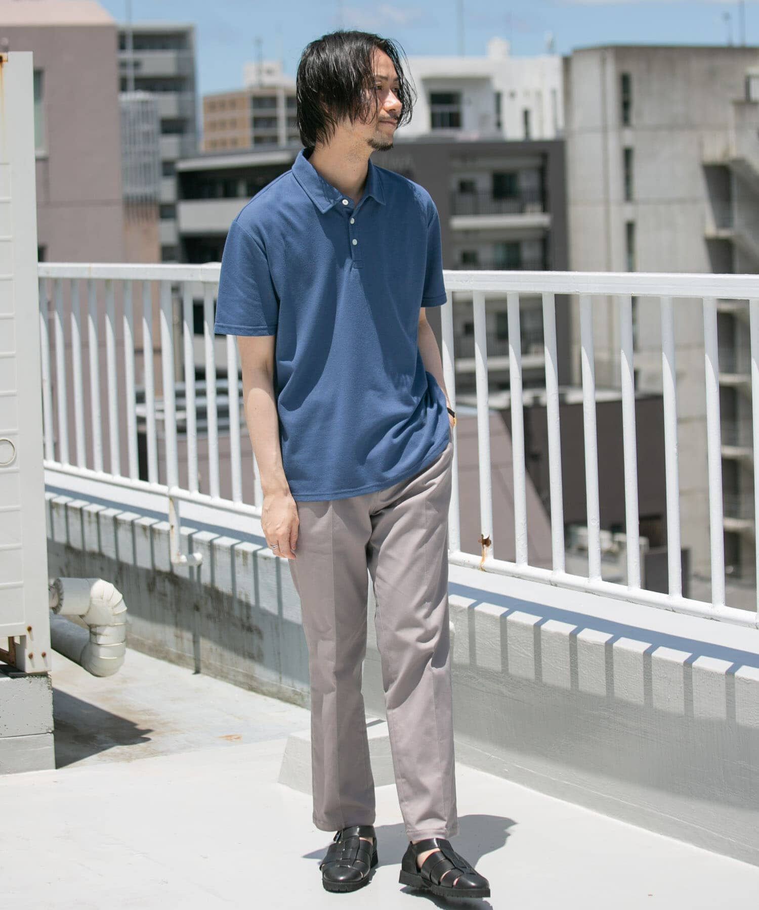 URBAN RESEARCH ROSSO「『XLサイズあり』ハイパフォーマンス鹿の子ポロシャツ」|ポロシャツ|