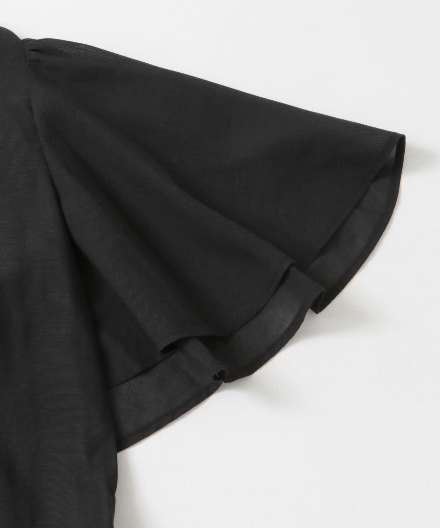 URBAN RESEARCH ROSSO「ウォッシャブルギャザースリーブブラウス」|シャツ・ブラウス|