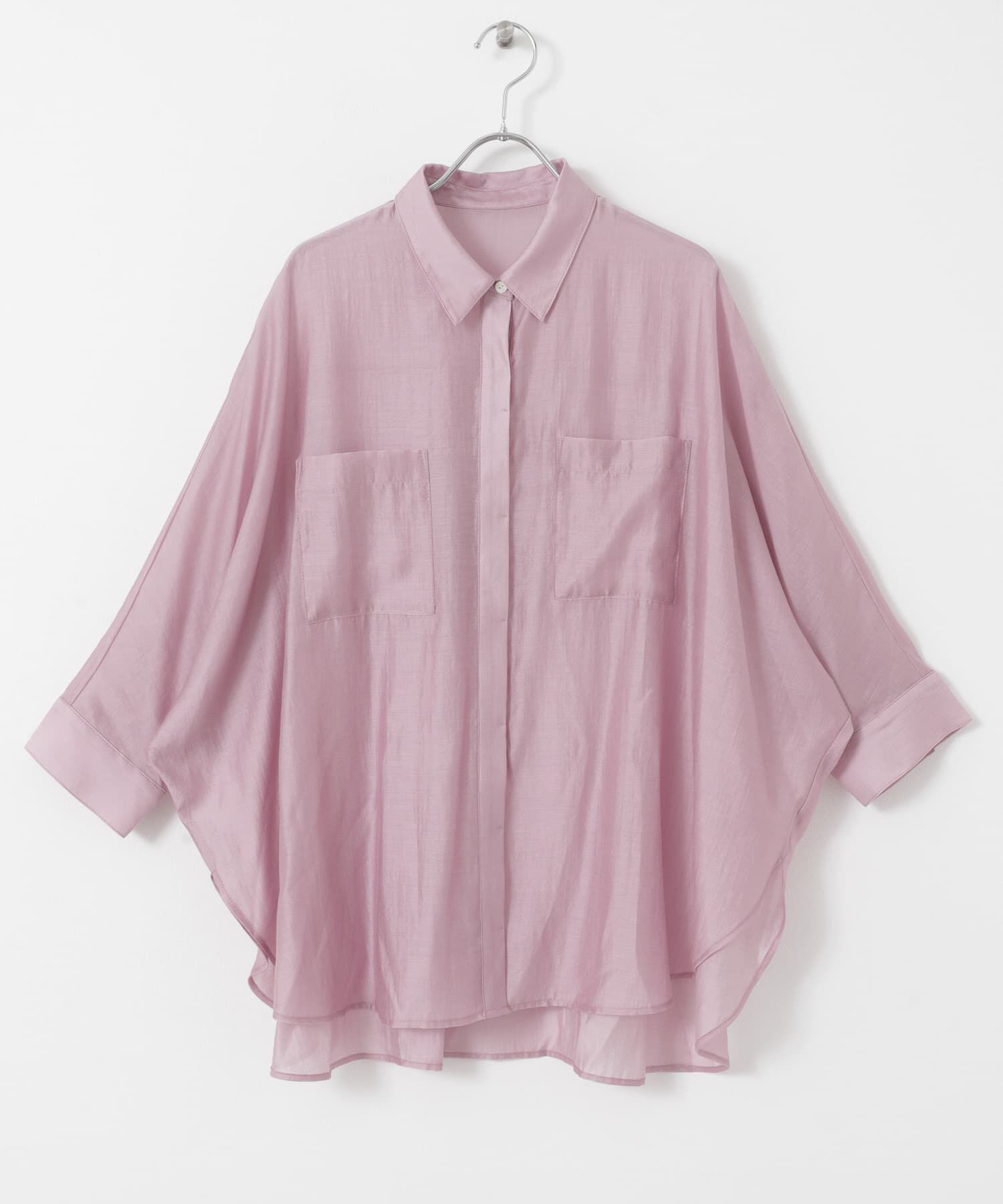 URBAN RESEARCH ROSSO「アセテートシアードルマンシャツ」|シャツ・ブラウス|