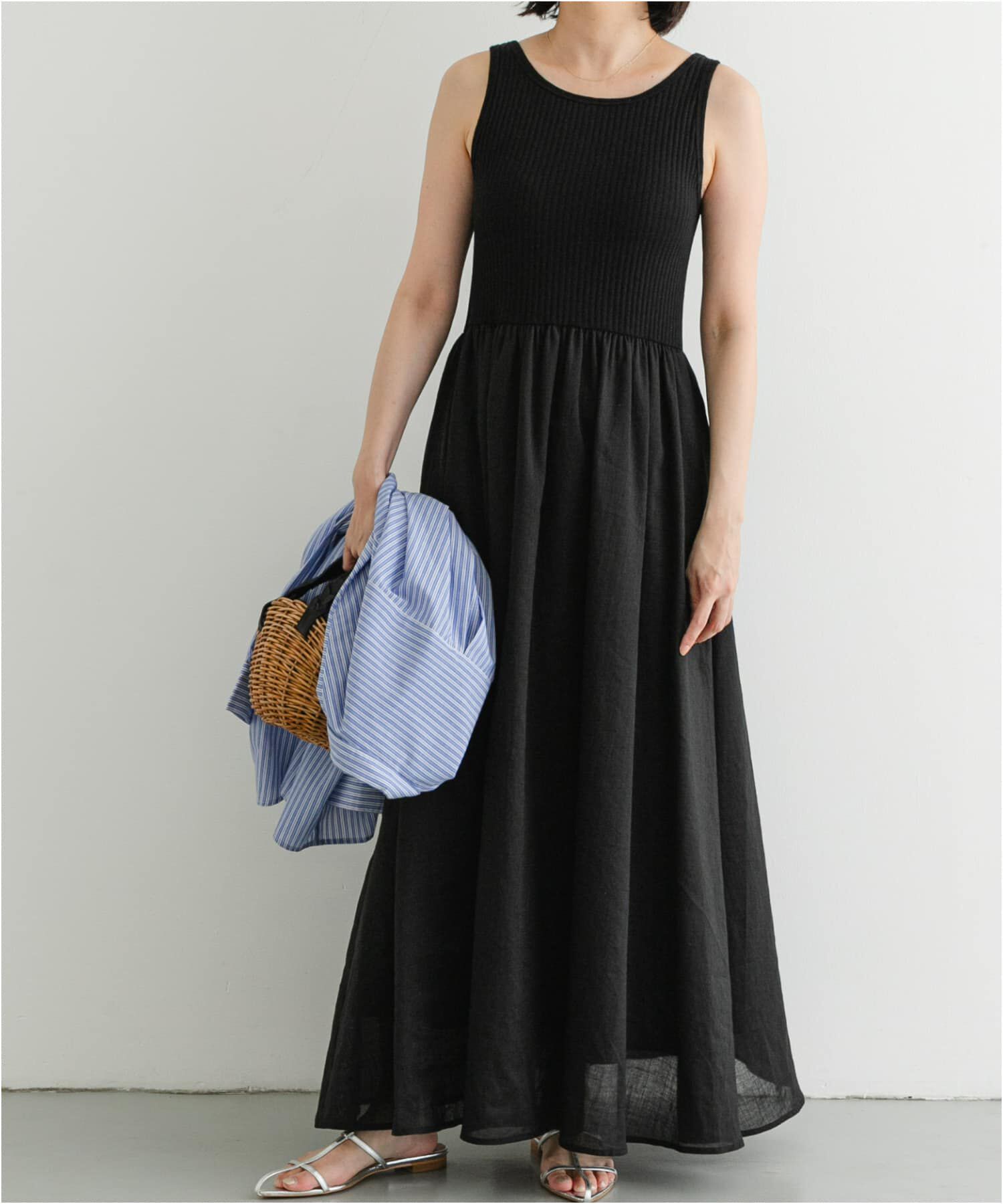 URBAN RESEARCH ROSSO「F by ROSSO　カップ付ドッキングワンピース」|ワンピース|