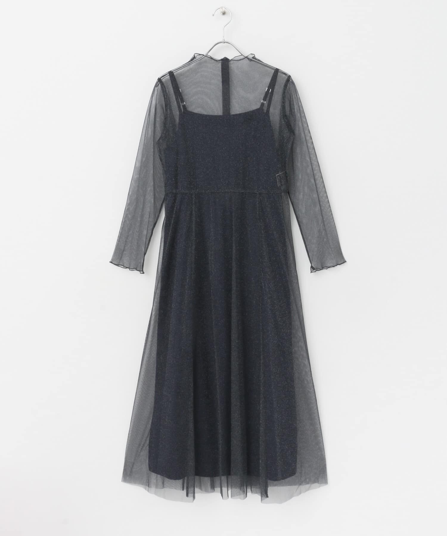 URBAN RESEARCH ROSSO「kaene　ラメチュールメロウワンピース」|ワンピース|