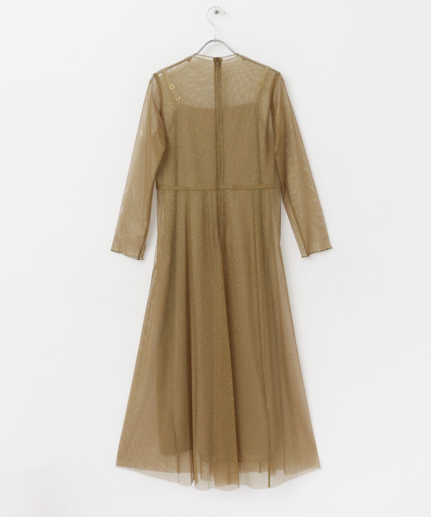 URBAN RESEARCH ROSSO「kaene　ラメチュールメロウワンピース」|ワンピース|