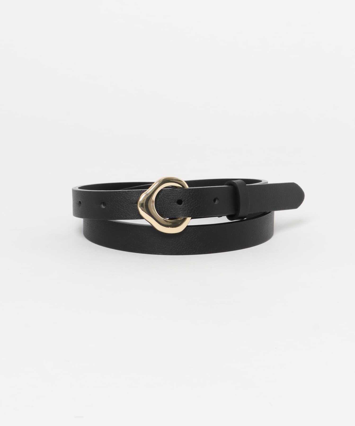 URBAN RESEARCH ROSSO「LE VERNIS　Eyelet belt」|ベルト|ブラック