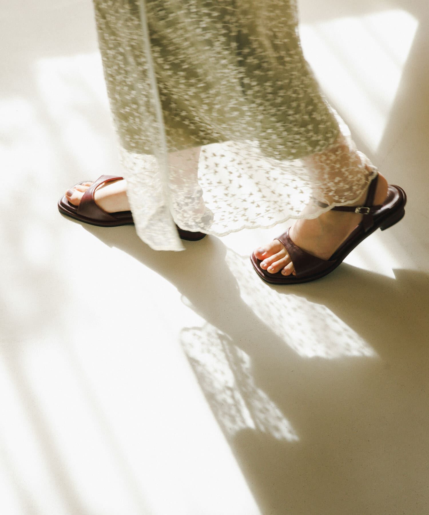 URBAN RESEARCH ROSSO「KOMOREBI MUSEUM　SANDAL」|サンダル|バーガンディー
