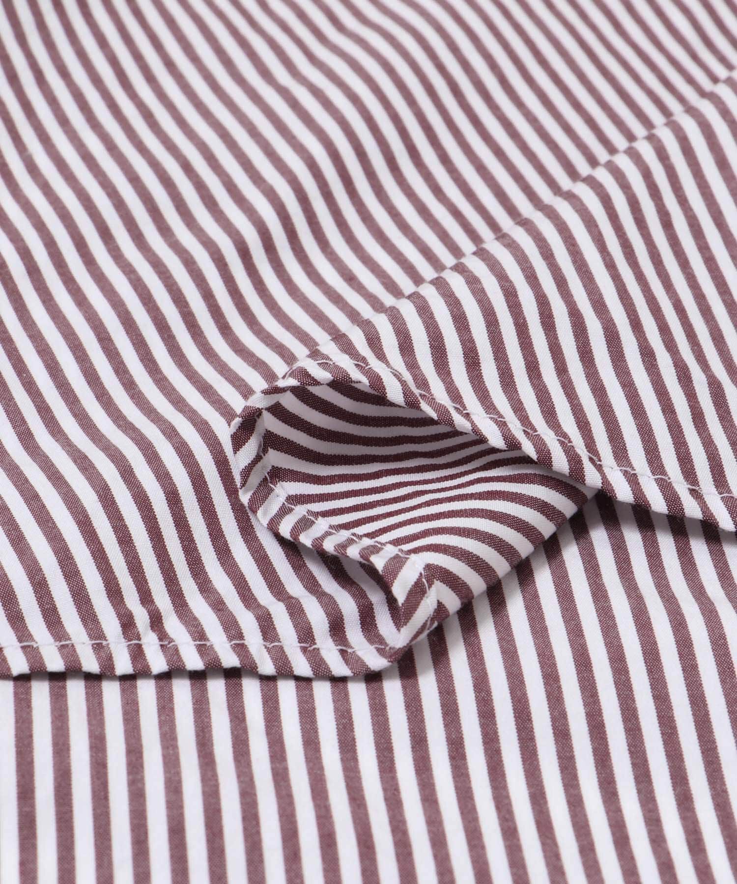 URBAN RESEARCH「ATON　GIZA STRIPE WASHED SHIRTS」|シャツ・ブラウス|