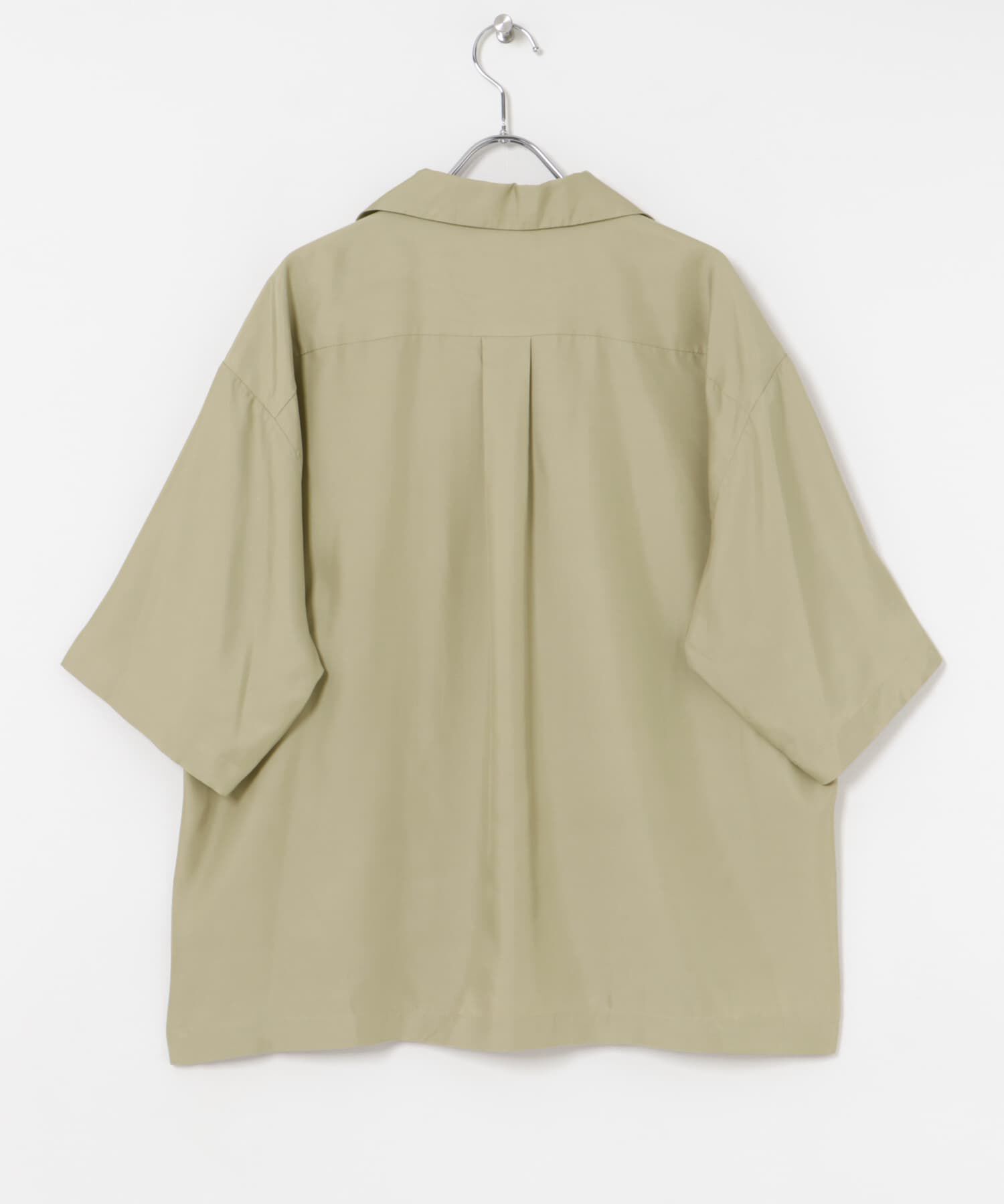 URBAN RESEARCH「『接触冷感』キュプラオープンカラーシャツ」|シャツ・ブラウス|