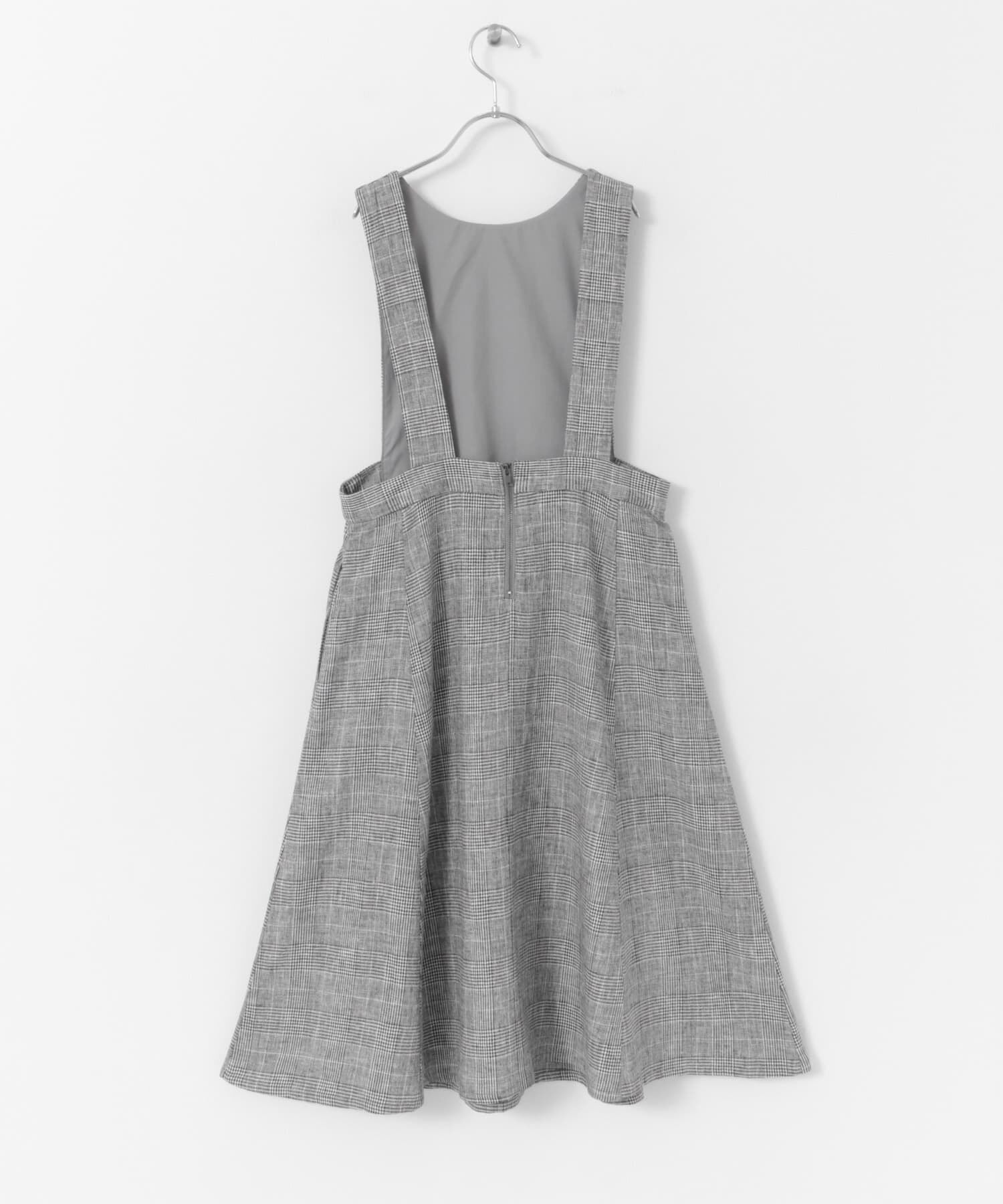URBAN RESEARCH DOORS「『親子リンク』リネンレーヨンジャンパースカート(KIDS)」|ワンピース|