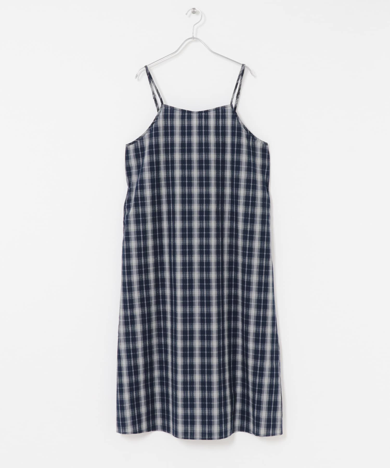 URBAN RESEARCH DOORS「チェックキャミワンピース」|ワンピース|