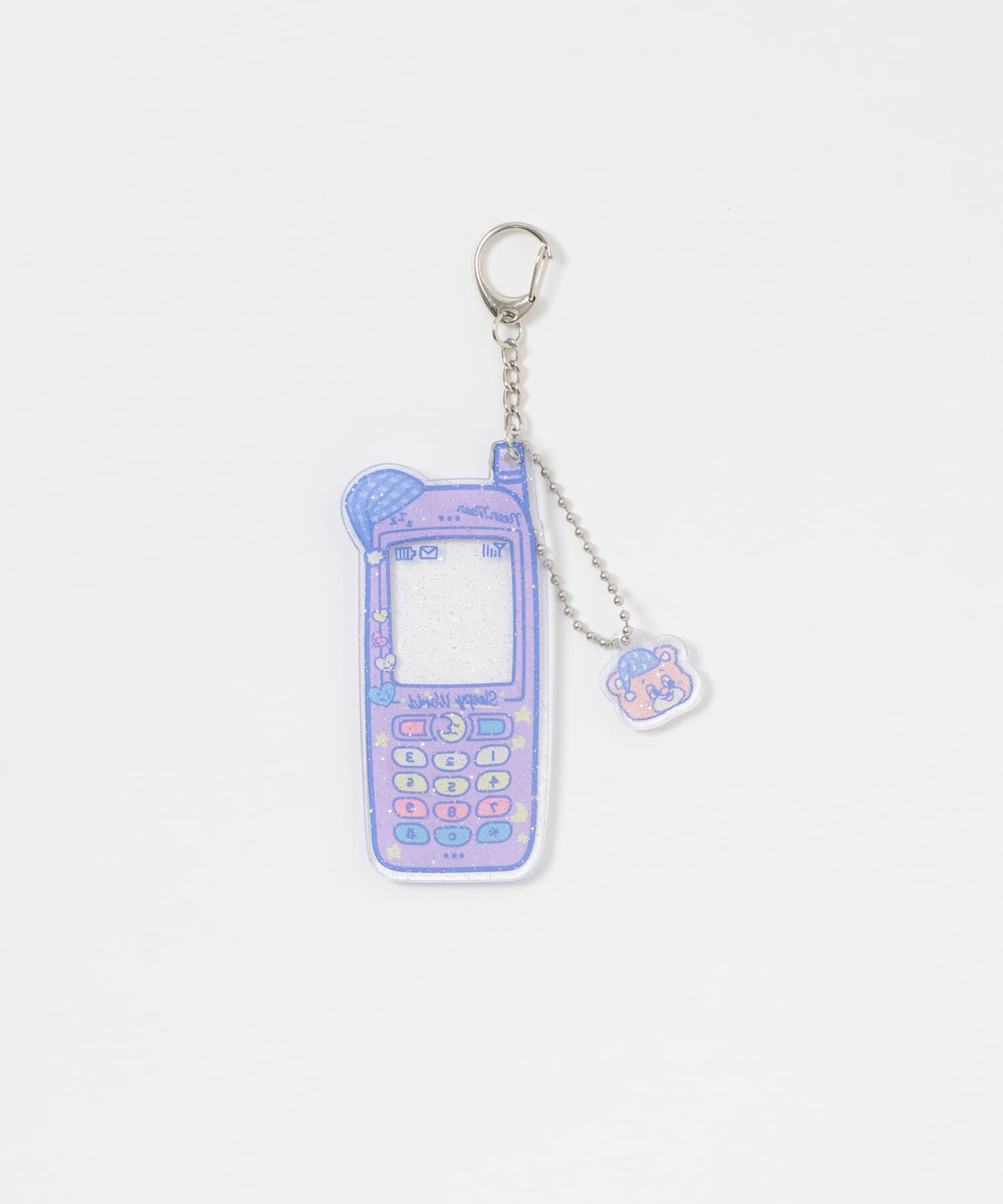 SMELLY「『WEB/一部店舗限定』NEONMOON　Phone KEY HOLDER」|チャーム・キーホルダー|