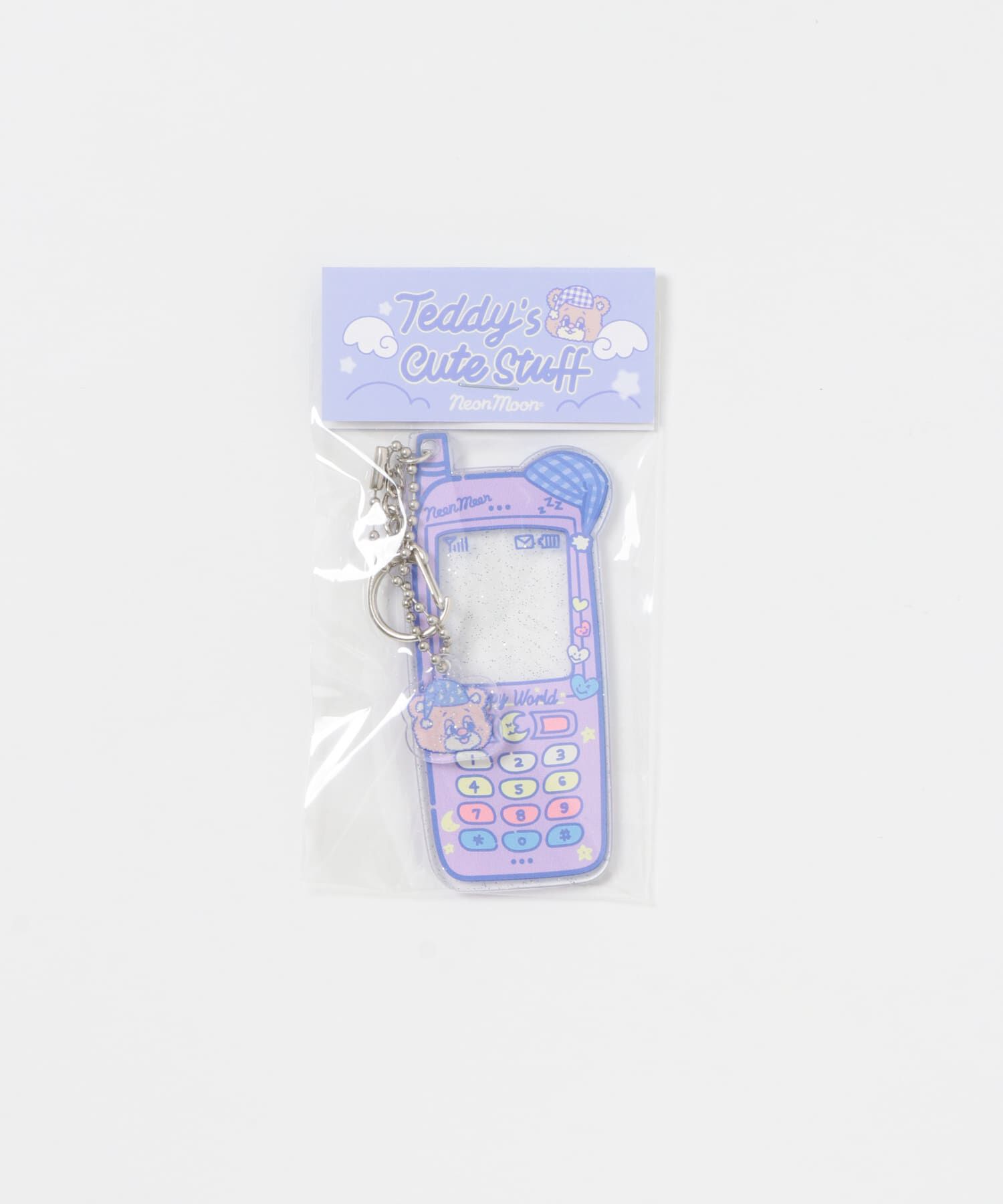 SMELLY「『WEB/一部店舗限定』NEONMOON　Phone KEY HOLDER」|チャーム・キーホルダー|