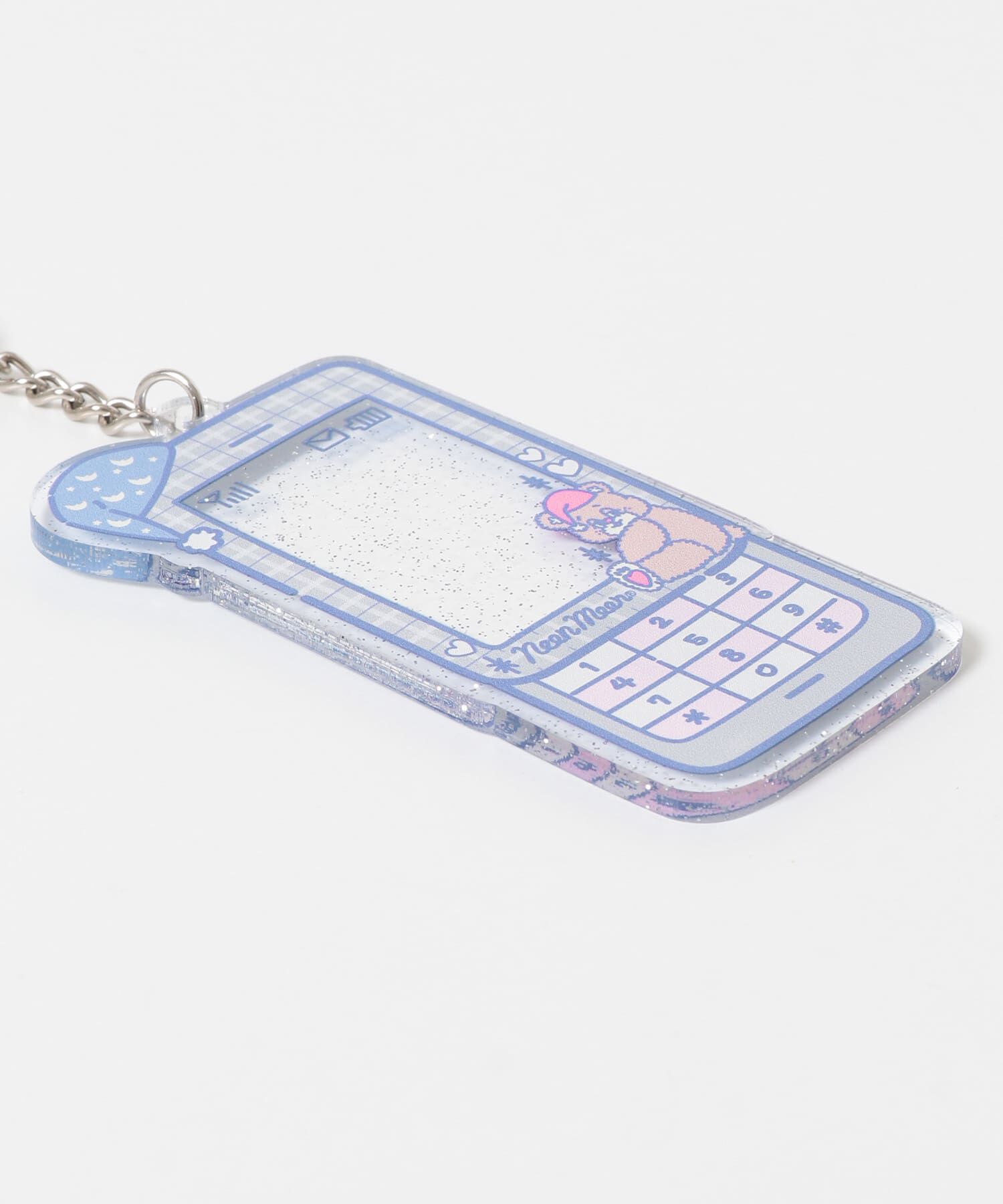 SMELLY「『WEB/一部店舗限定』NEONMOON　Phone KEY HOLDER」|チャーム・キーホルダー|