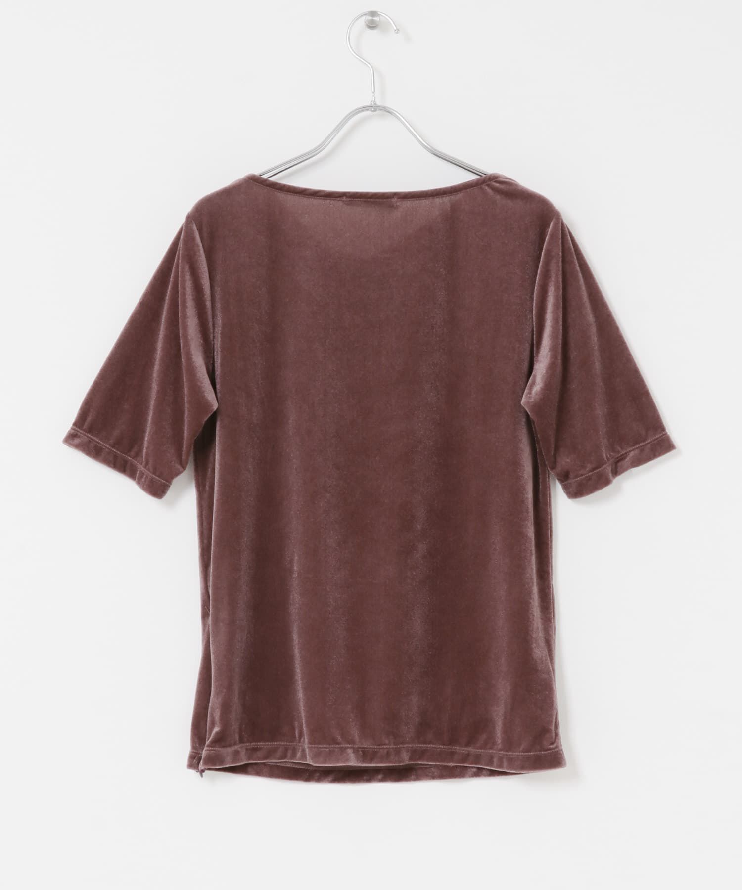 URBAN RESEARCH ROSSO「シアーストレッチベロアカットソー」|Tシャツ・カットソー|