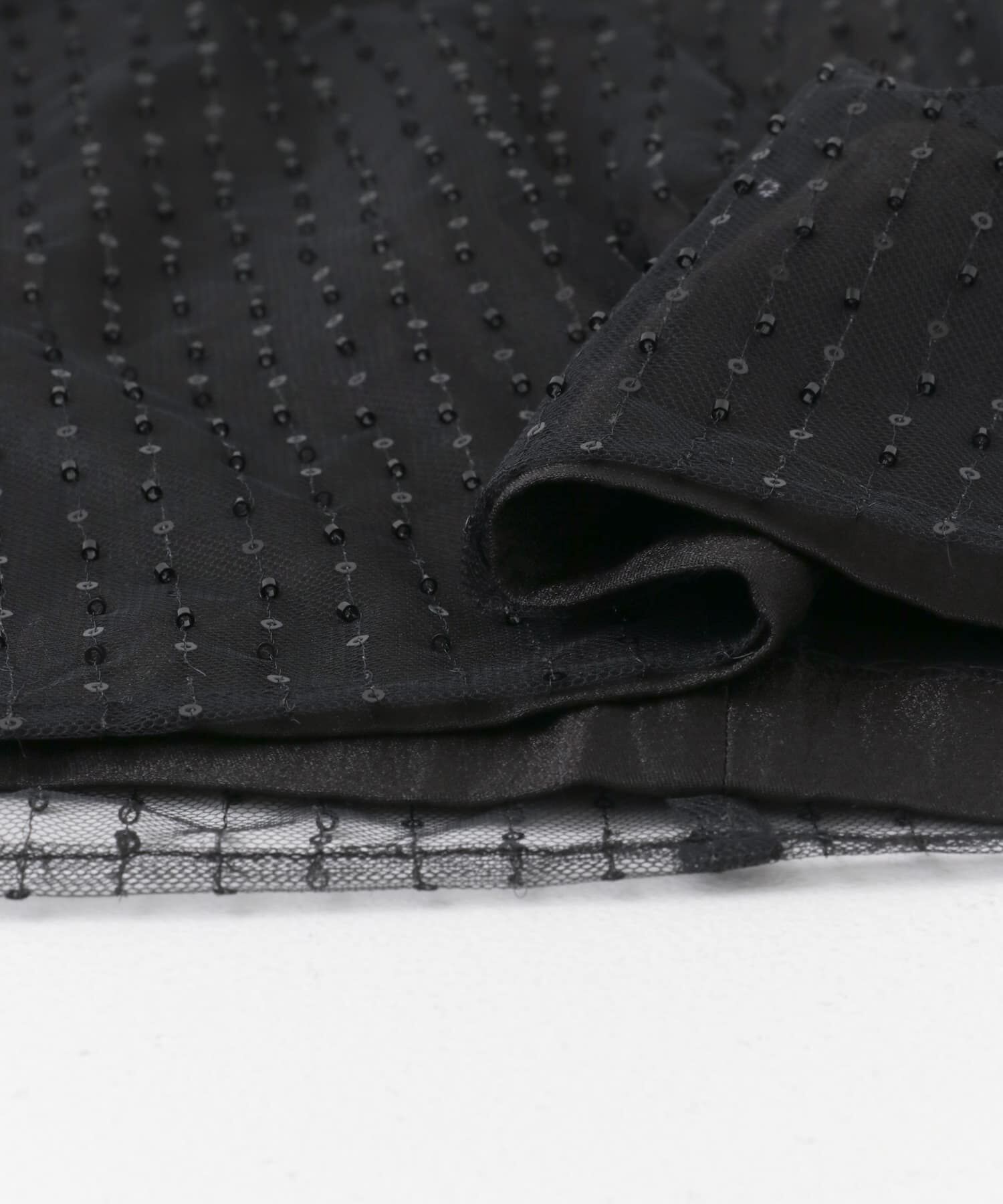 URBAN RESEARCH ROSSO「シアー&times;ラインストーンレイヤードワンピース」|ワンピース|