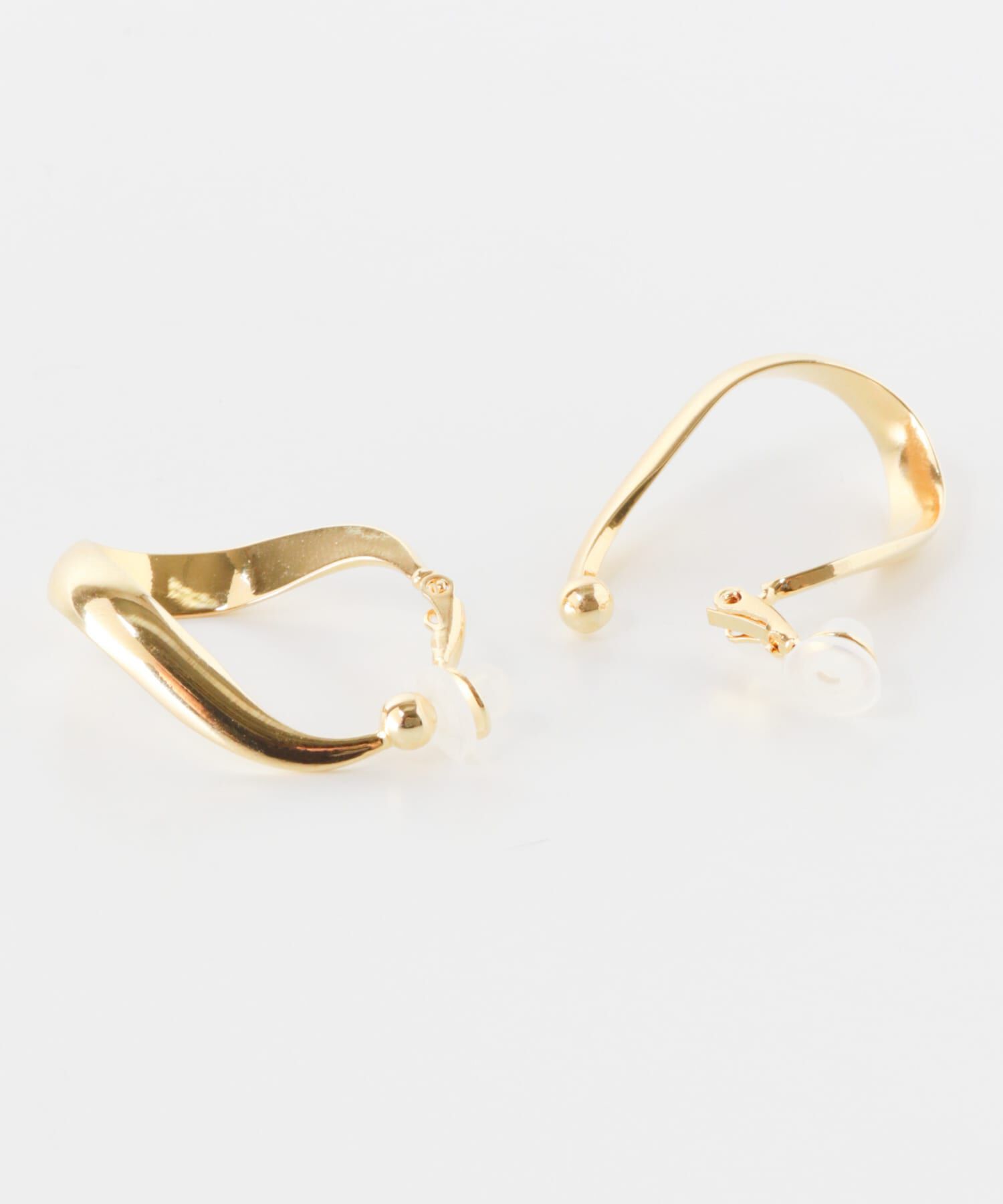 SMELLY「メタルツイストフープイヤリング」|イヤリング|