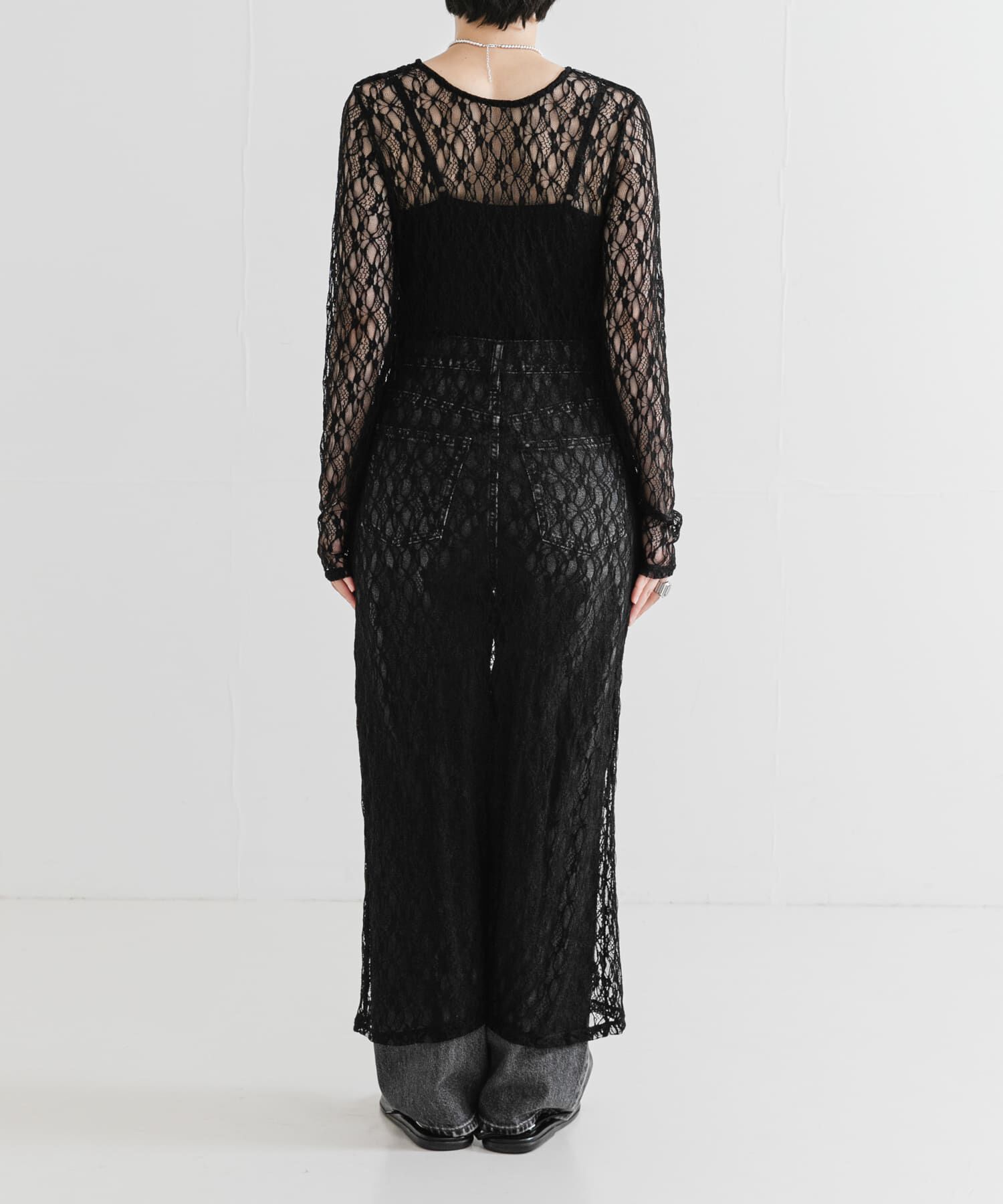 URBAN RESEARCH「ストレッチレースカットワンピース」|ワンピース|