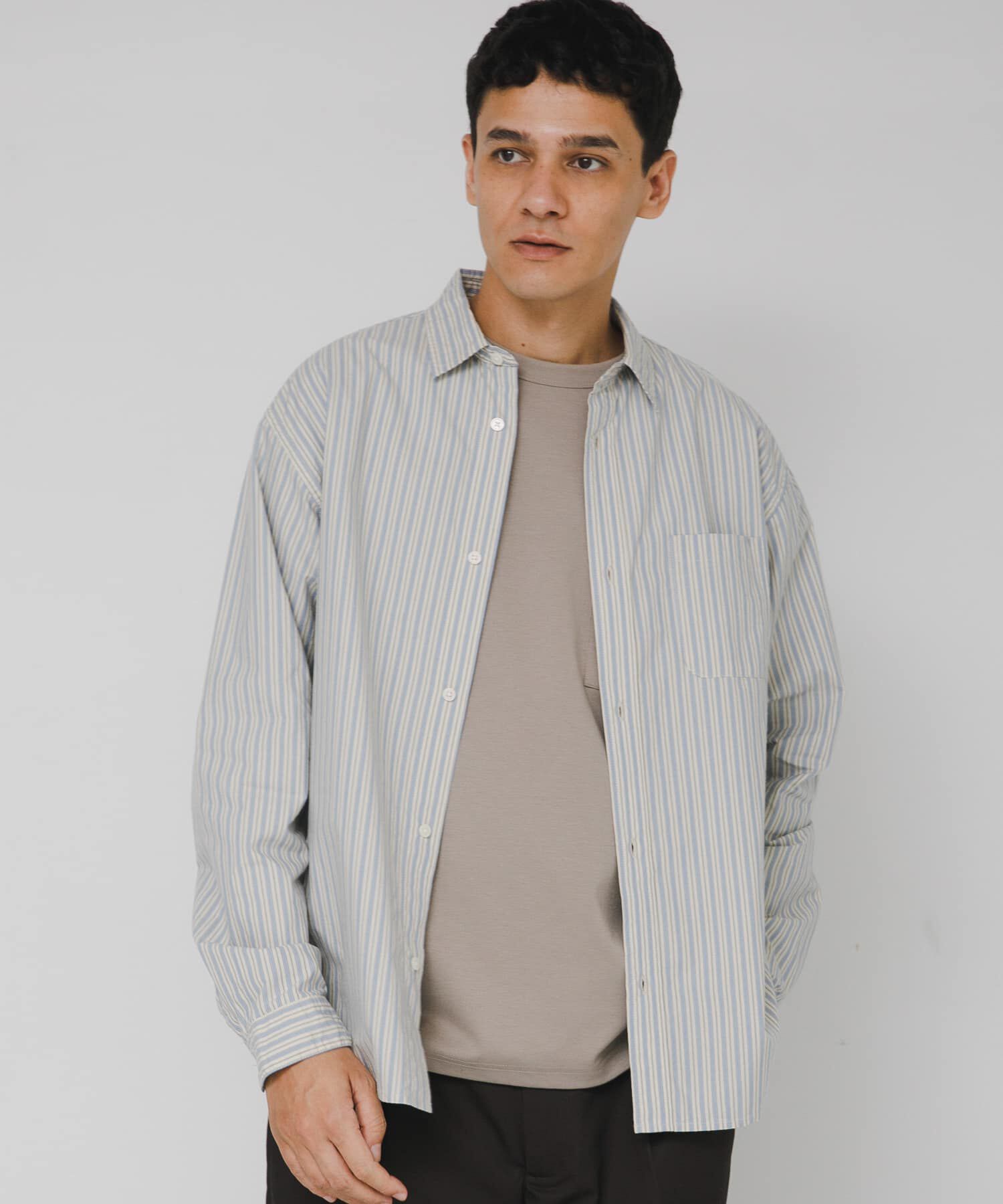 Sonny Label 「高密度タイプライターレギュラーシャツ」|シャツ・ブラウス|ベージュ系その他