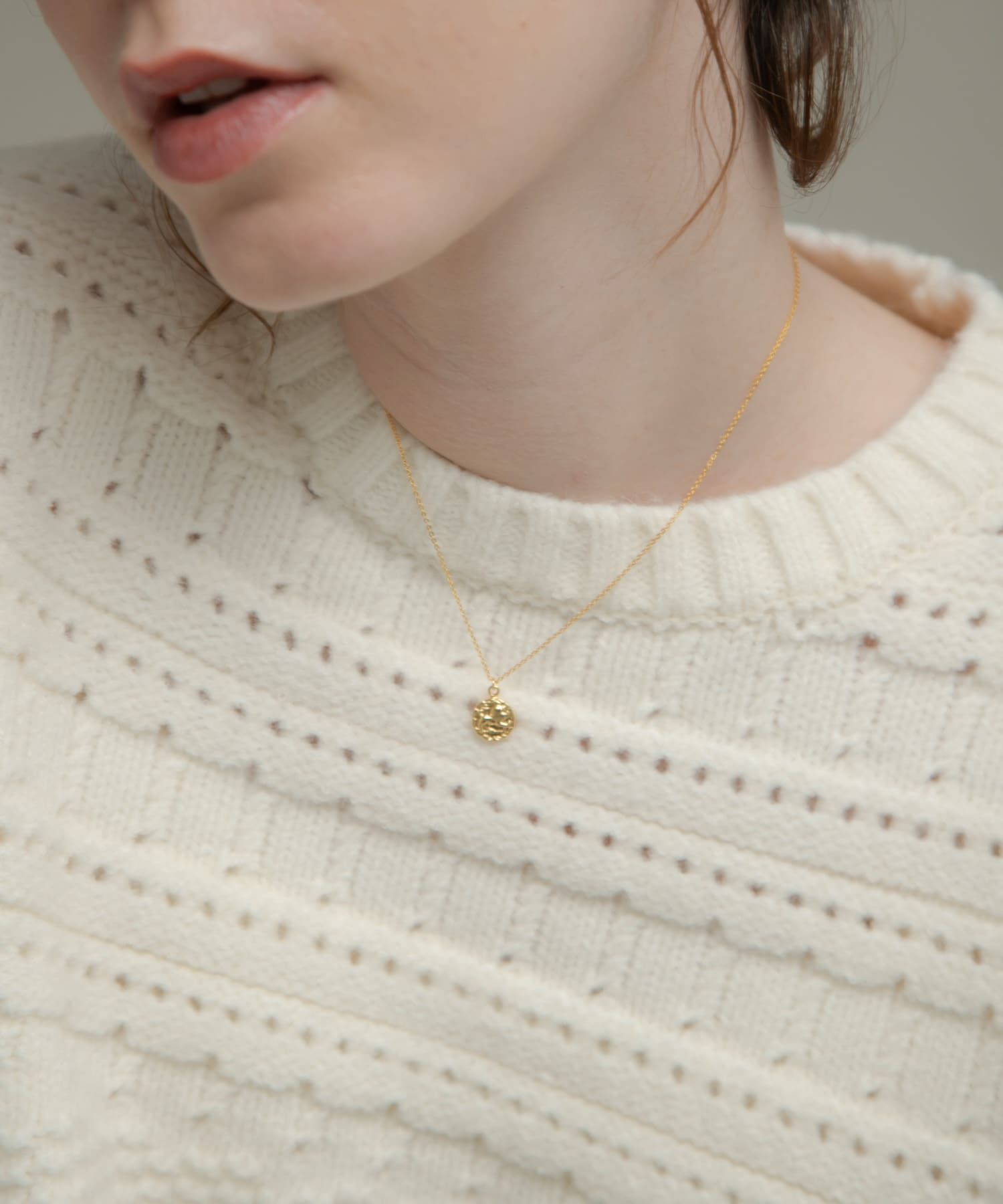 Sonny Label 「Tiny coin necklace」|ネックレス|ゴールド