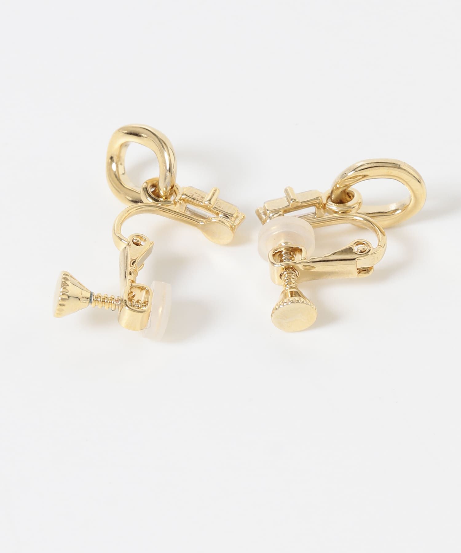 SMELLY「ミニビジューサークルスウィングイヤリング」|イヤリング|