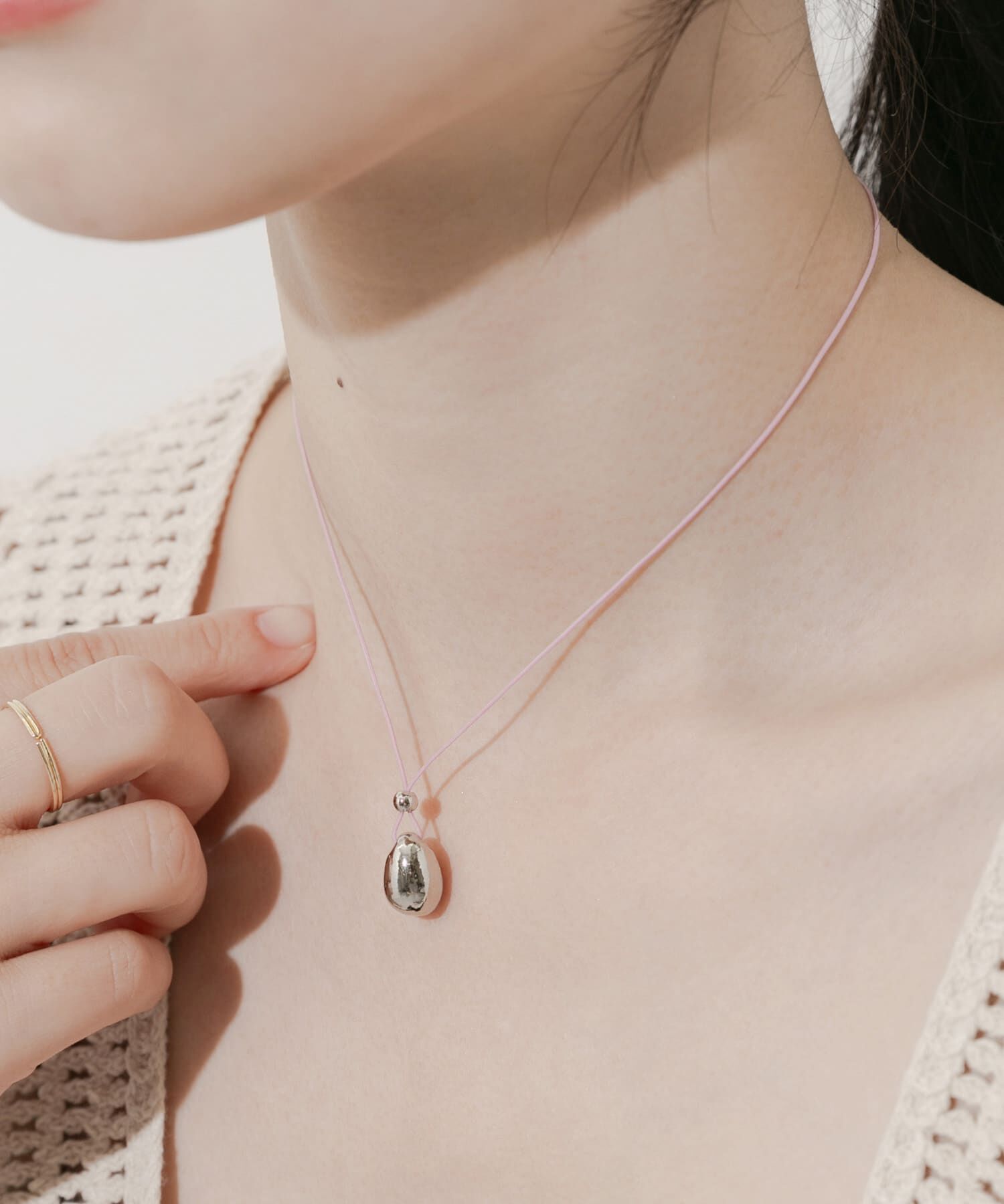 SMELLY「メタルトップカラーチョーカーネックレス」|ネックレス|