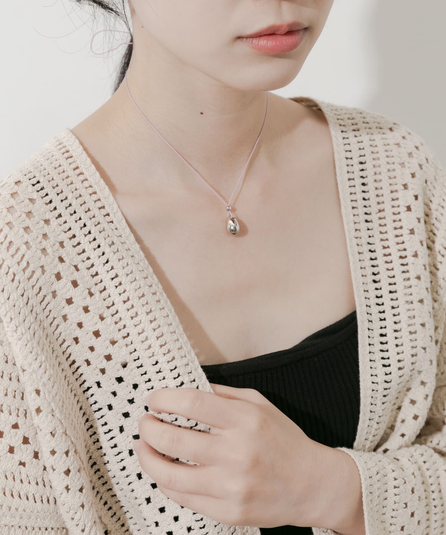 SMELLY「メタルトップカラーチョーカーネックレス」|ネックレス|