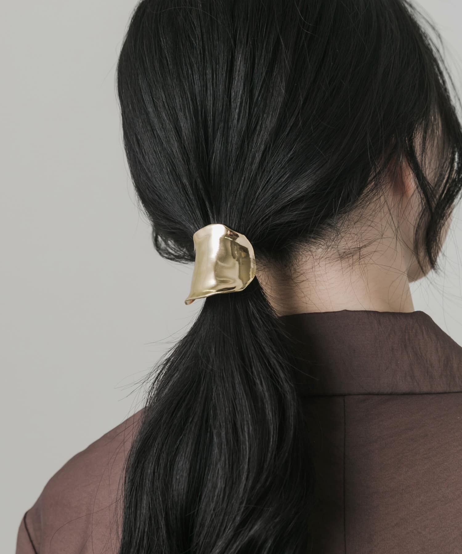 SMELLY「ニュアンスメタルヘアカフ」|ヘアゴム・シュシュ|