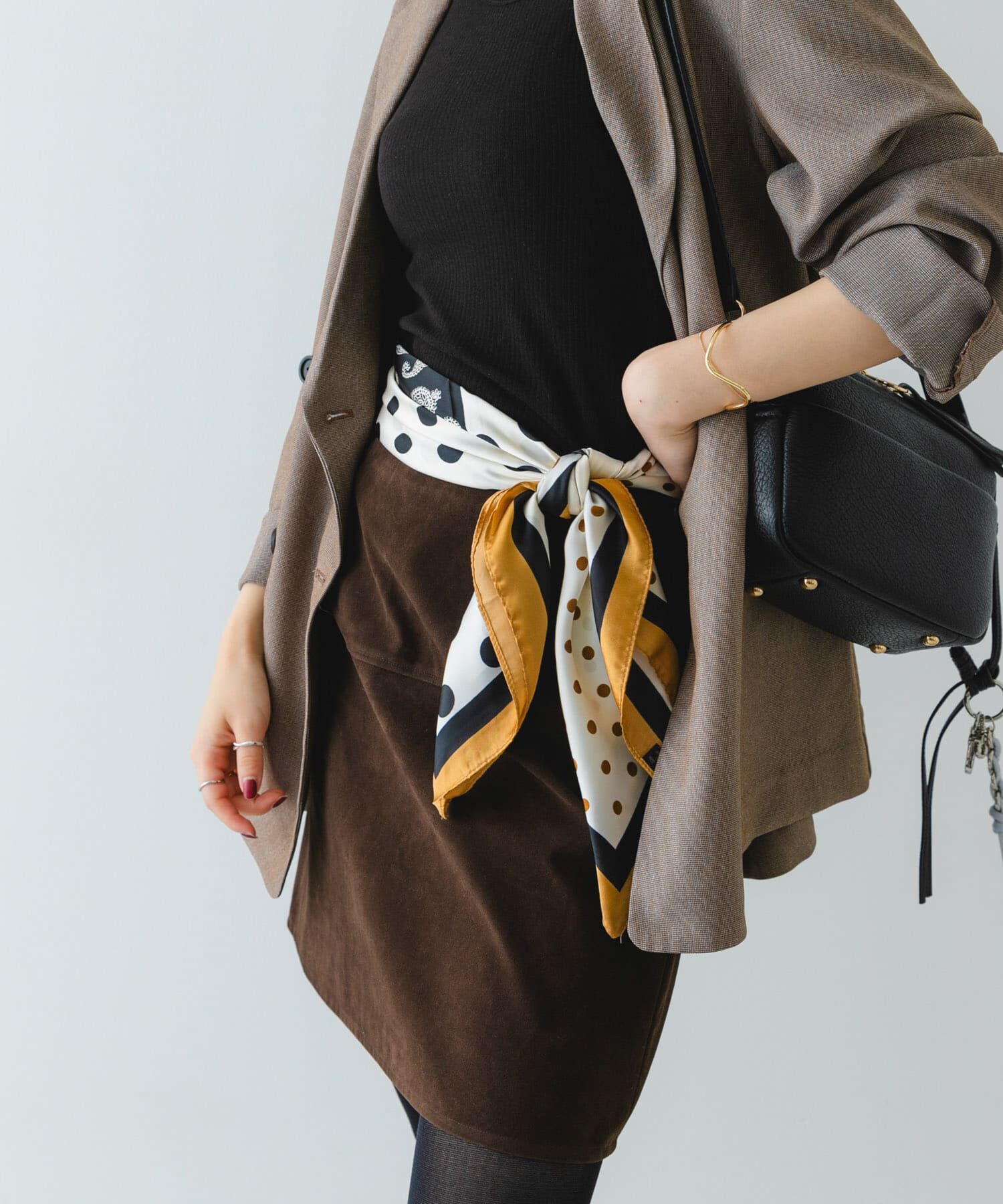 RODE SKO「ドットペイズリースカーフ」|バンダナ・スカーフ|