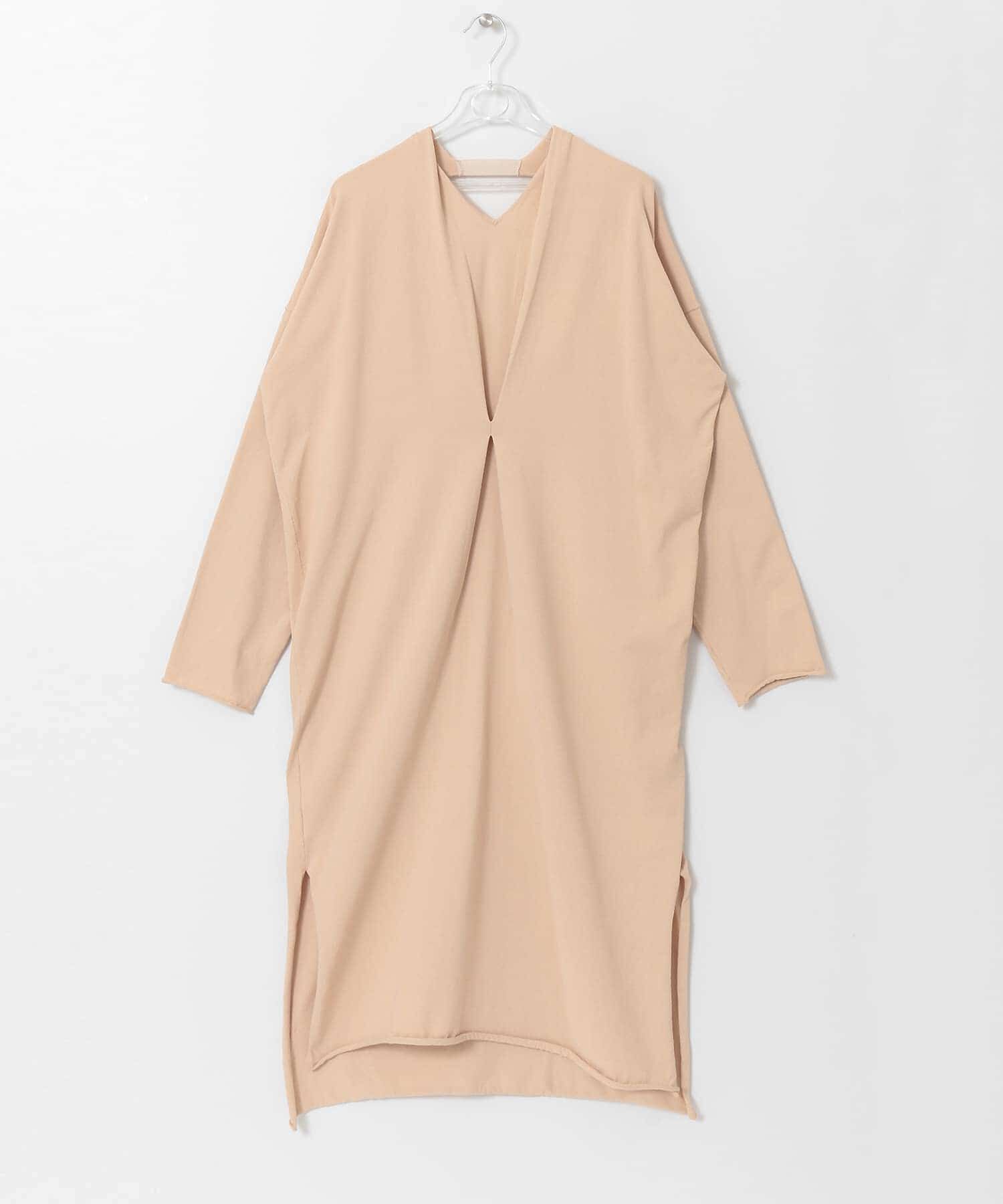 LAATO「BACK TAPE KNIT ONE-PIECE」|ワンピース|オフホワイト